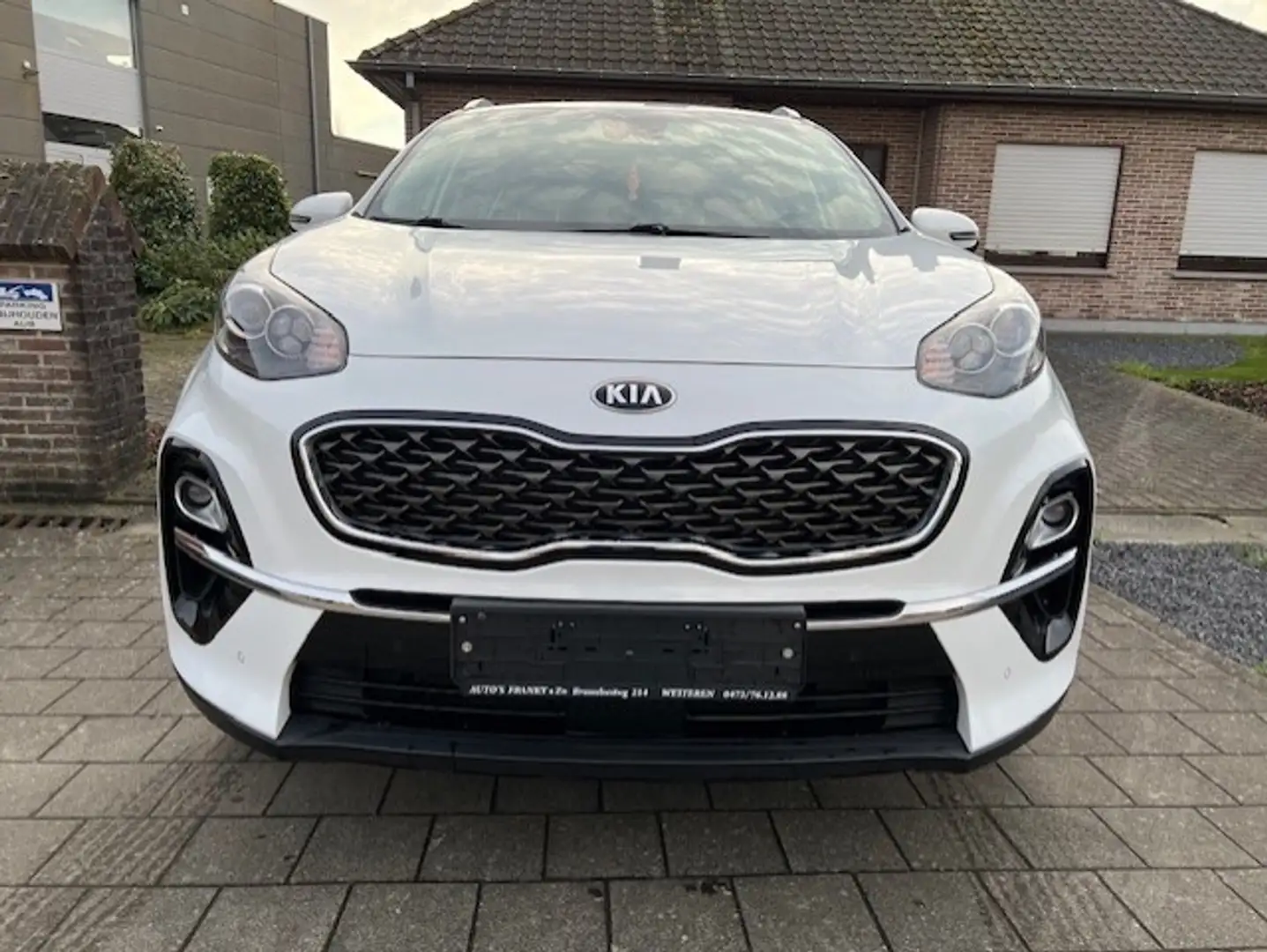 Kia Sportage 1.6i More *Navi*Cam*Half leder*Keyless*Sensoren* Blanc - 2