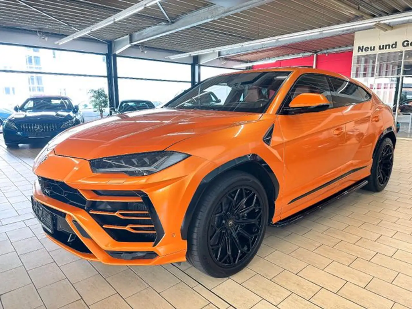 Lamborghini Urus 4.0 V8*VOLL+PANO+HUD+3xTV+GARANTIE* Grau - 2