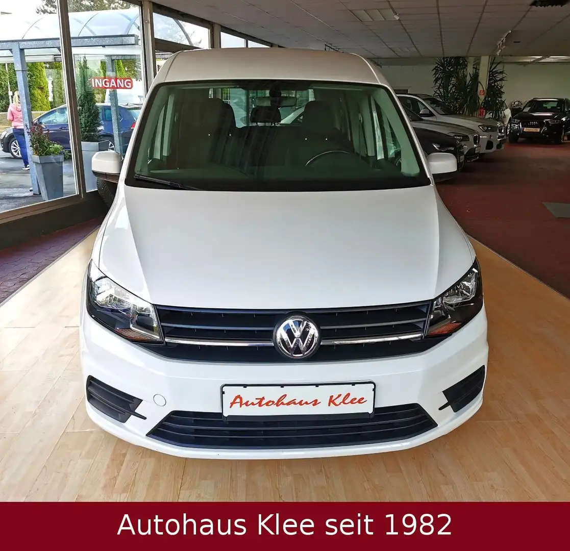 Volkswagen Caddy 2.0 TDI Trendline BMT *Klima*AHK*1.Hand* Blanc - 2