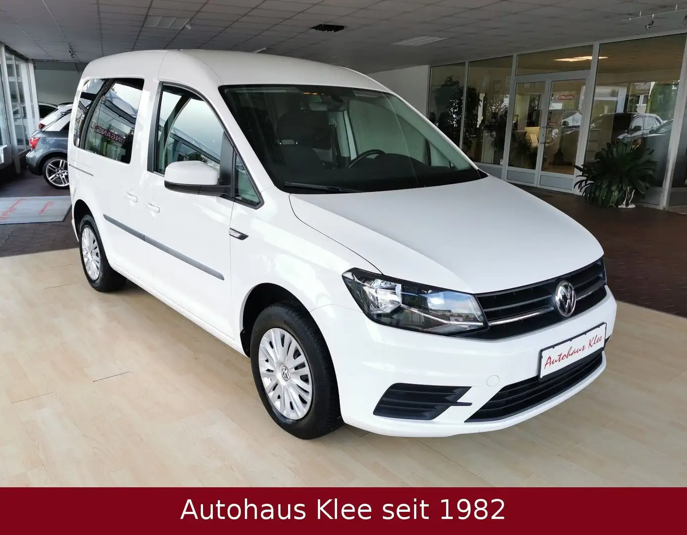 Volkswagen Caddy 2.0 TDI Trendline BMT *Klima*AHK*1.Hand* Blanc - 1