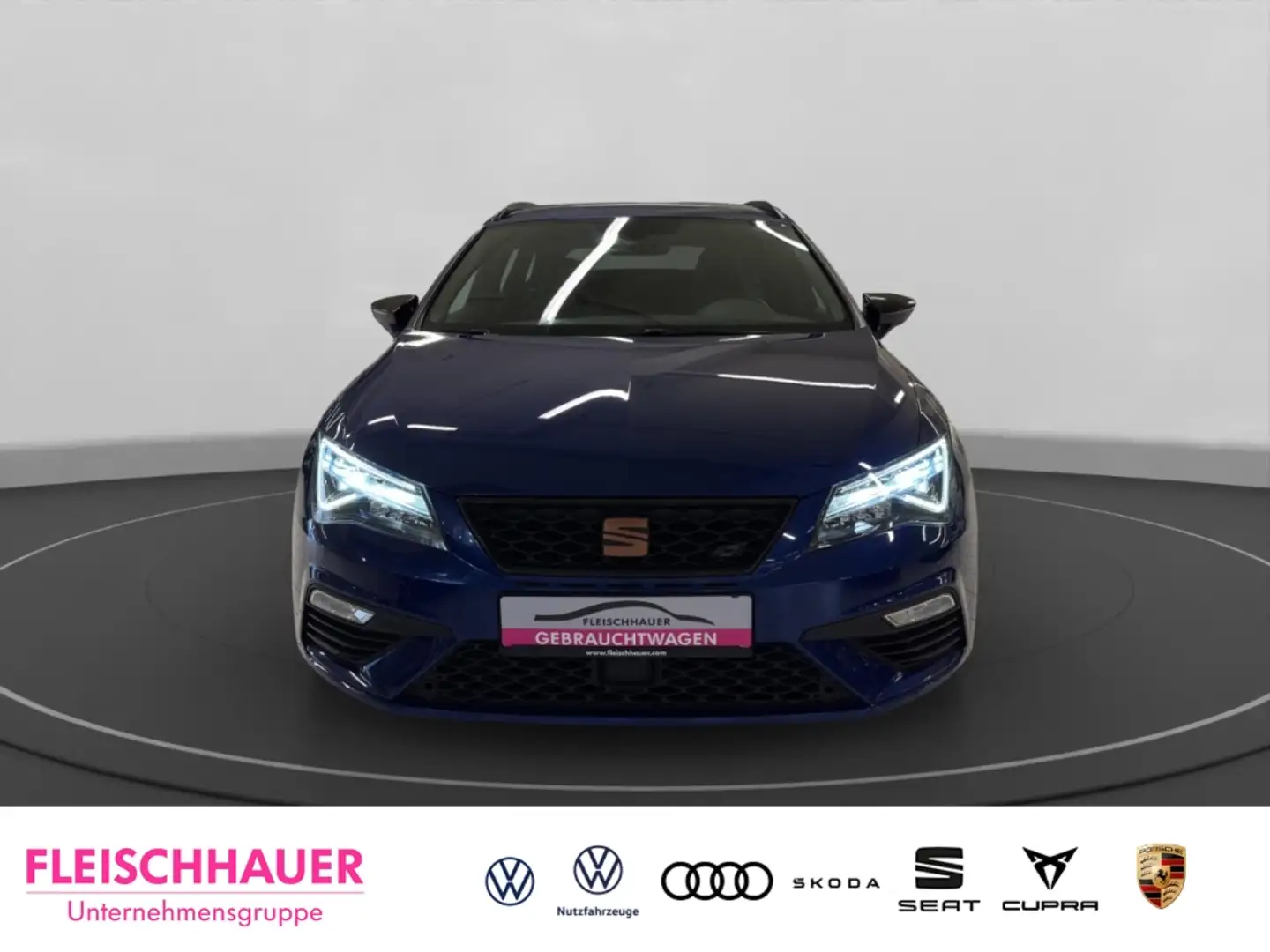 SEAT Leon ST Cupra 300 2.0 TSI 4Drive Navi+LED+VC+DCC Blau - 2
