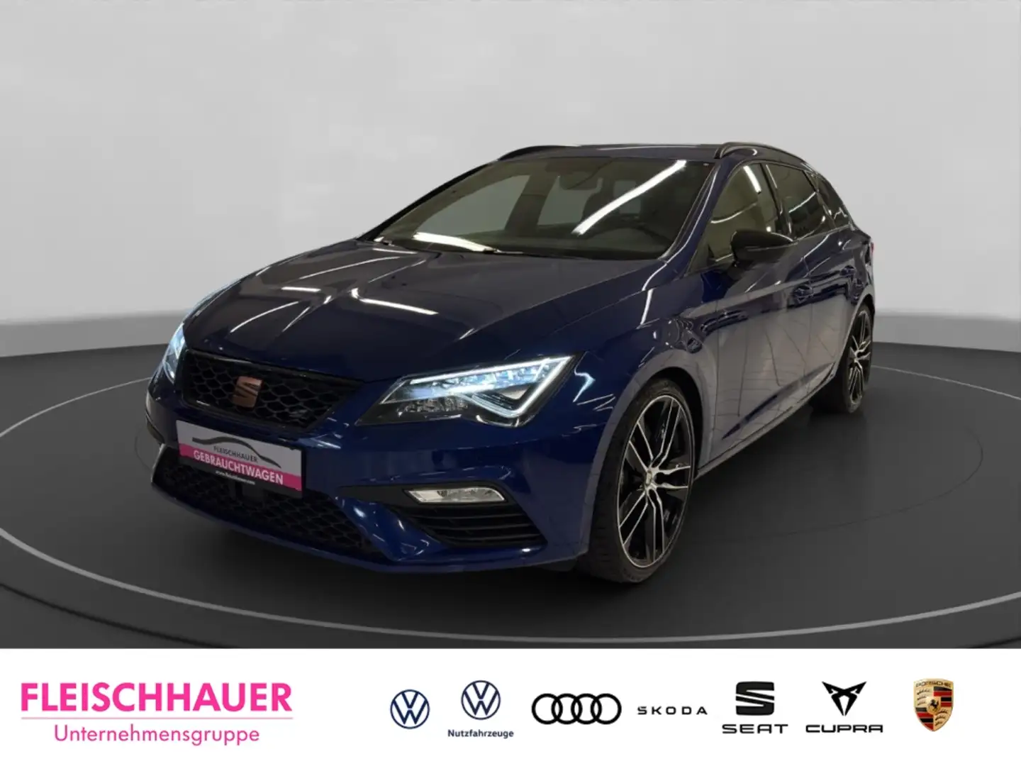 SEAT Leon ST Cupra 300 2.0 TSI 4Drive Navi+LED+VC+DCC Blau - 1