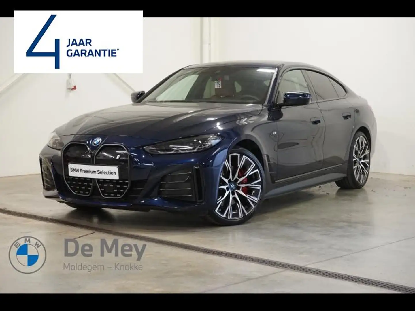BMW i4 eDrive40 Bleu - 1