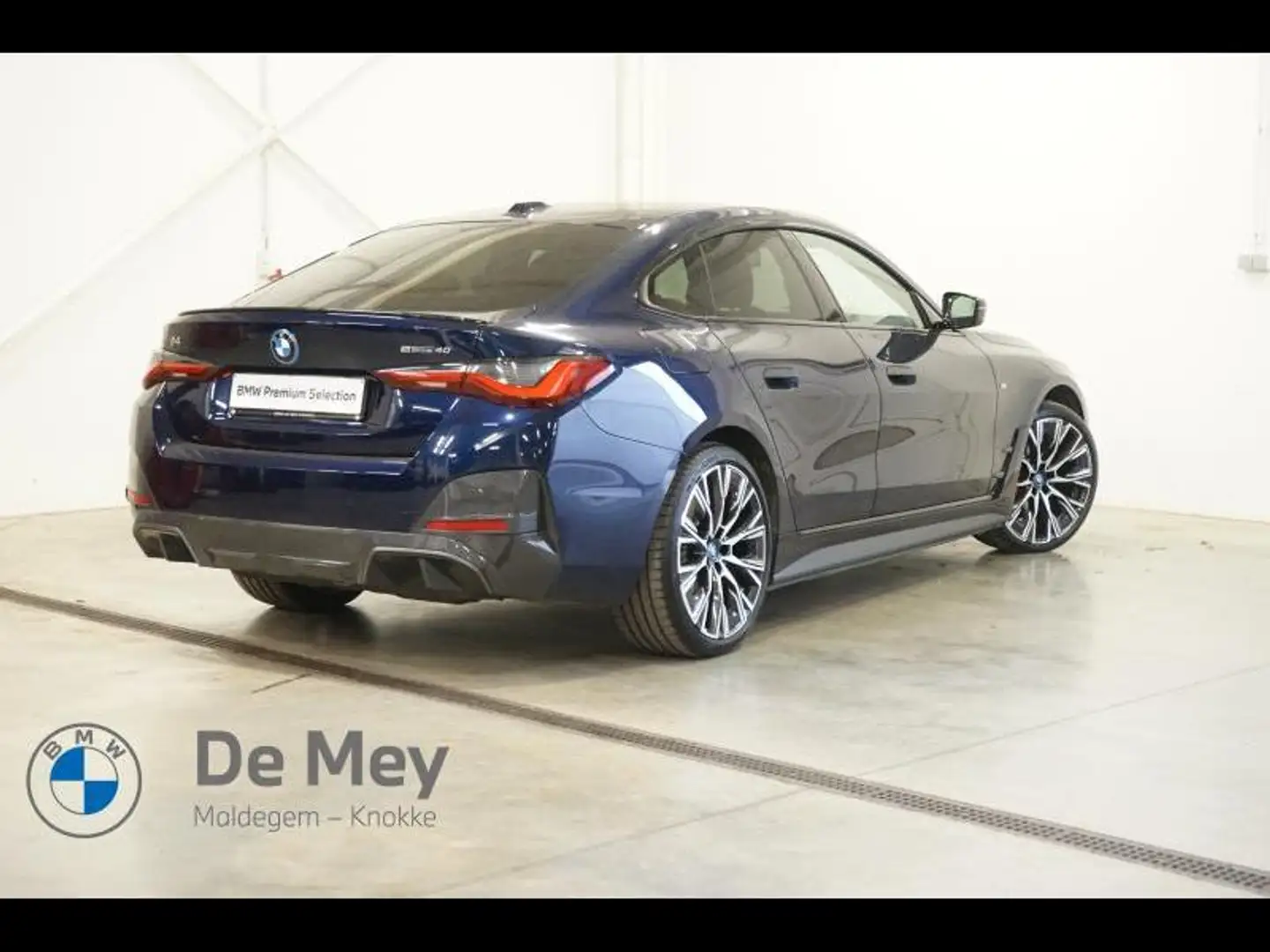 BMW i4 eDrive40 Bleu - 2