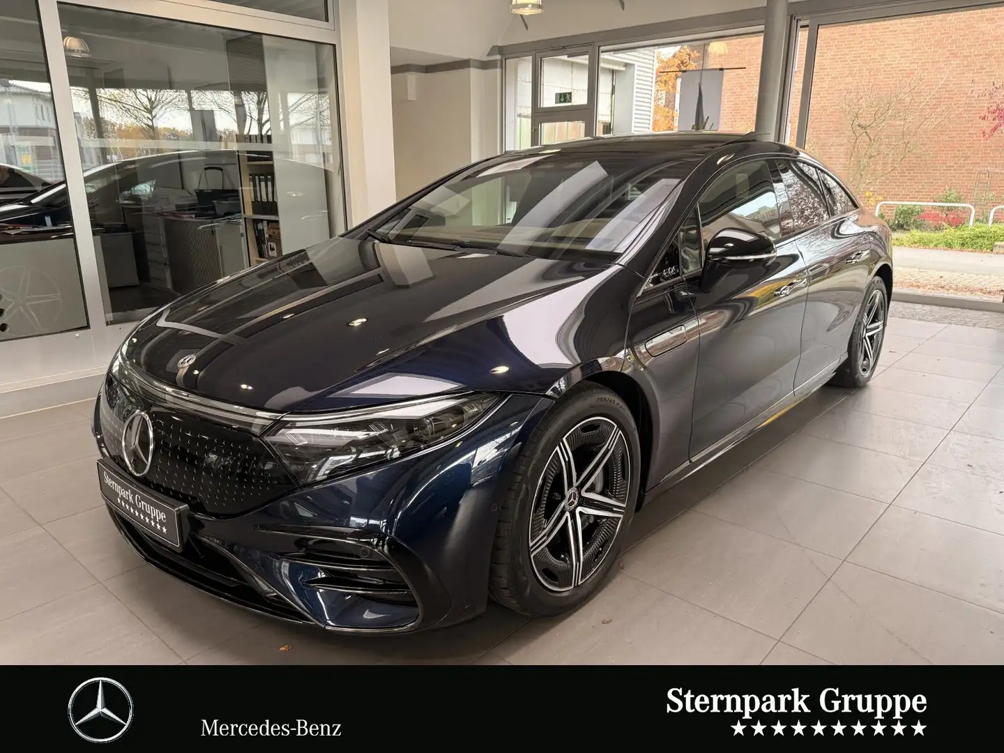 Mercedes-Benz EQS EQS 580 4M AMG Pano,AHK,Hyper,HUD,Wärmepumpe,HAL Blau - 2