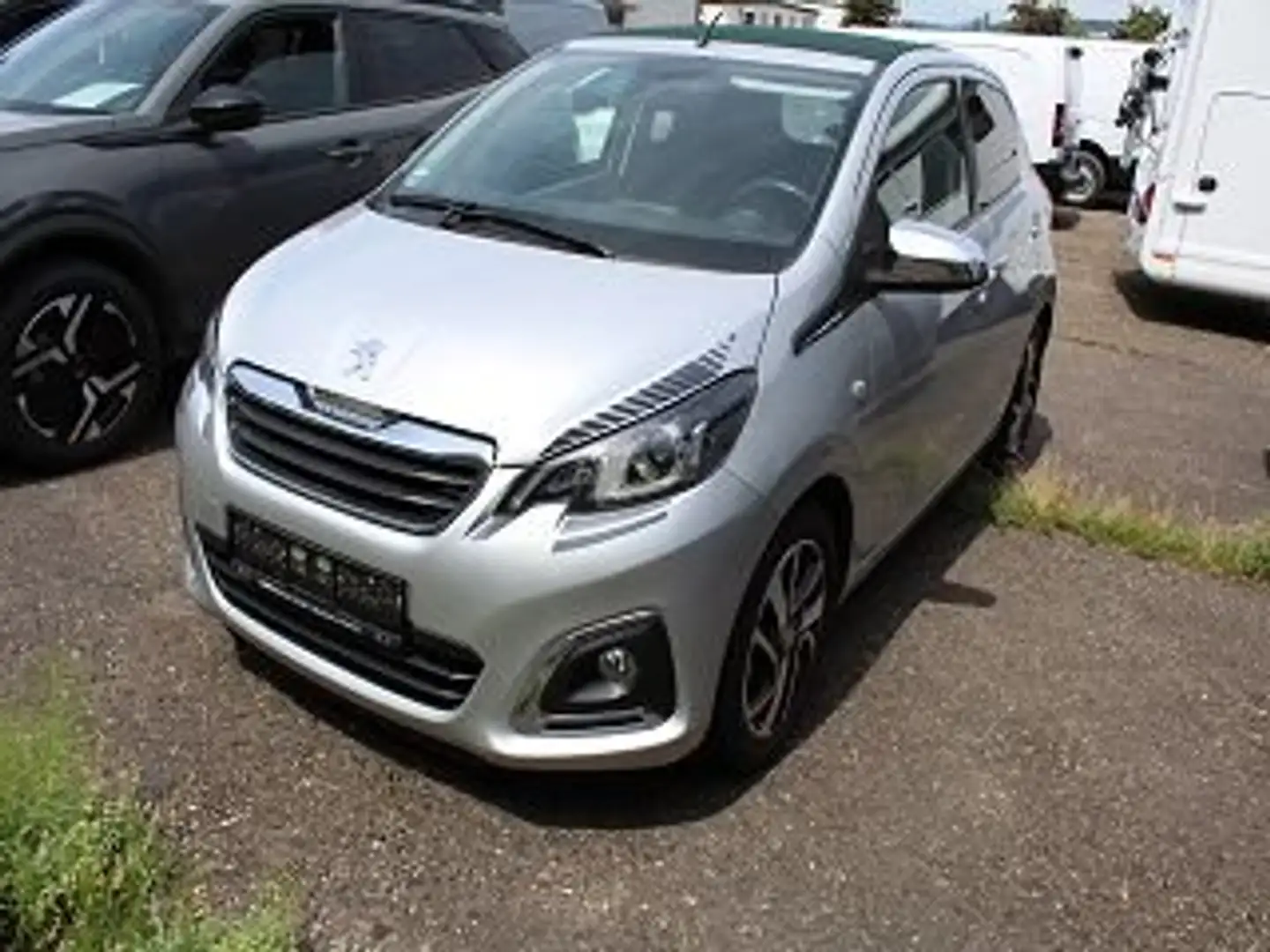 Peugeot 108 Collection Cabrio Allwetterreifen Klima Sitzheizun Grau - 1