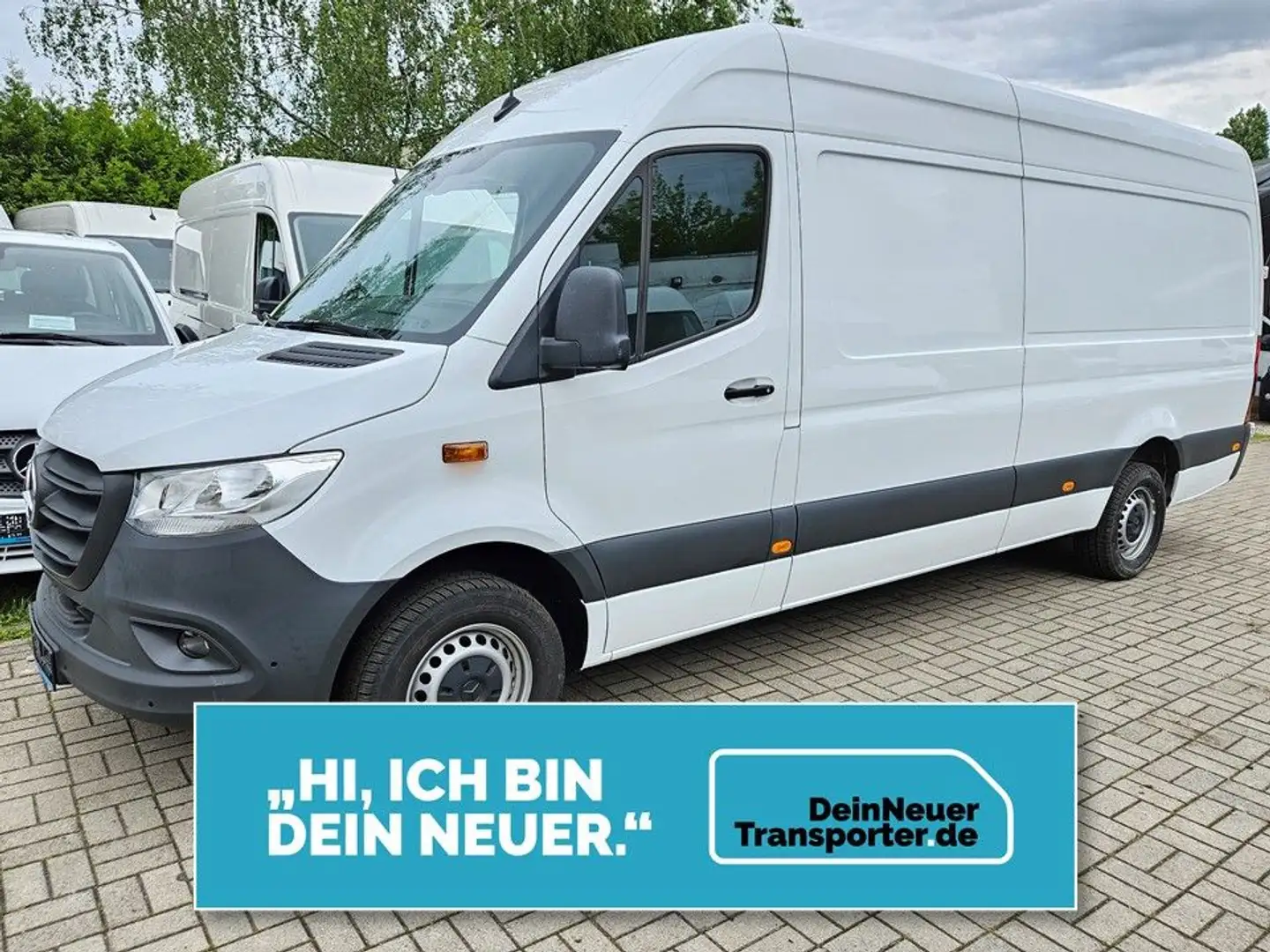 Mercedes-Benz Sprinter 317 CDI MAXI|25°°°KM|REIFEN+ÖL+TÜVneu Weiß - 1