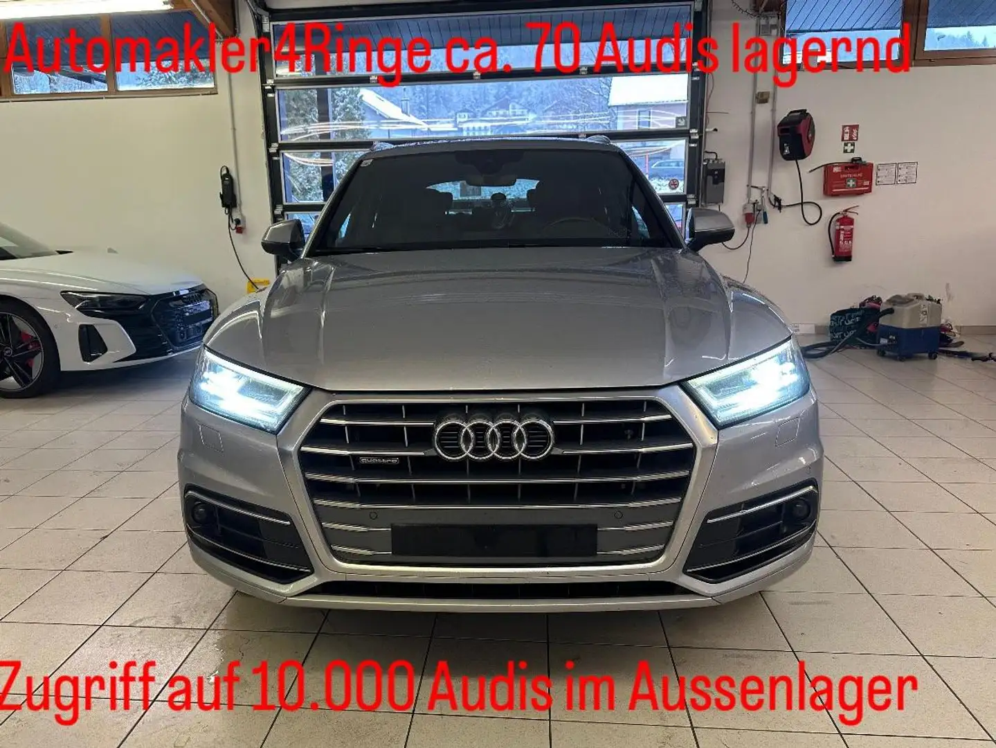 Audi Q5 40 TDI Qu,ACC.Virtual C,S-line,Side Assist,AHK,LED Silber - 1