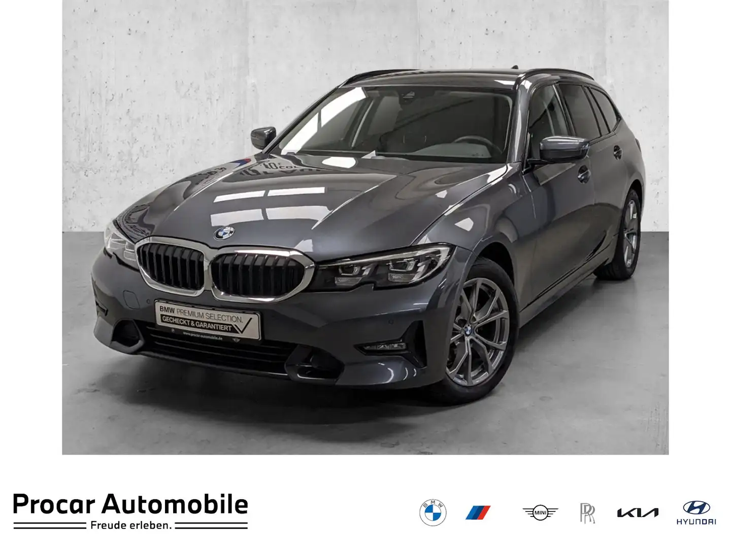 BMW 320 d xDrive Touring DA PA Live Prof DAB LED WLAN Gris - 1
