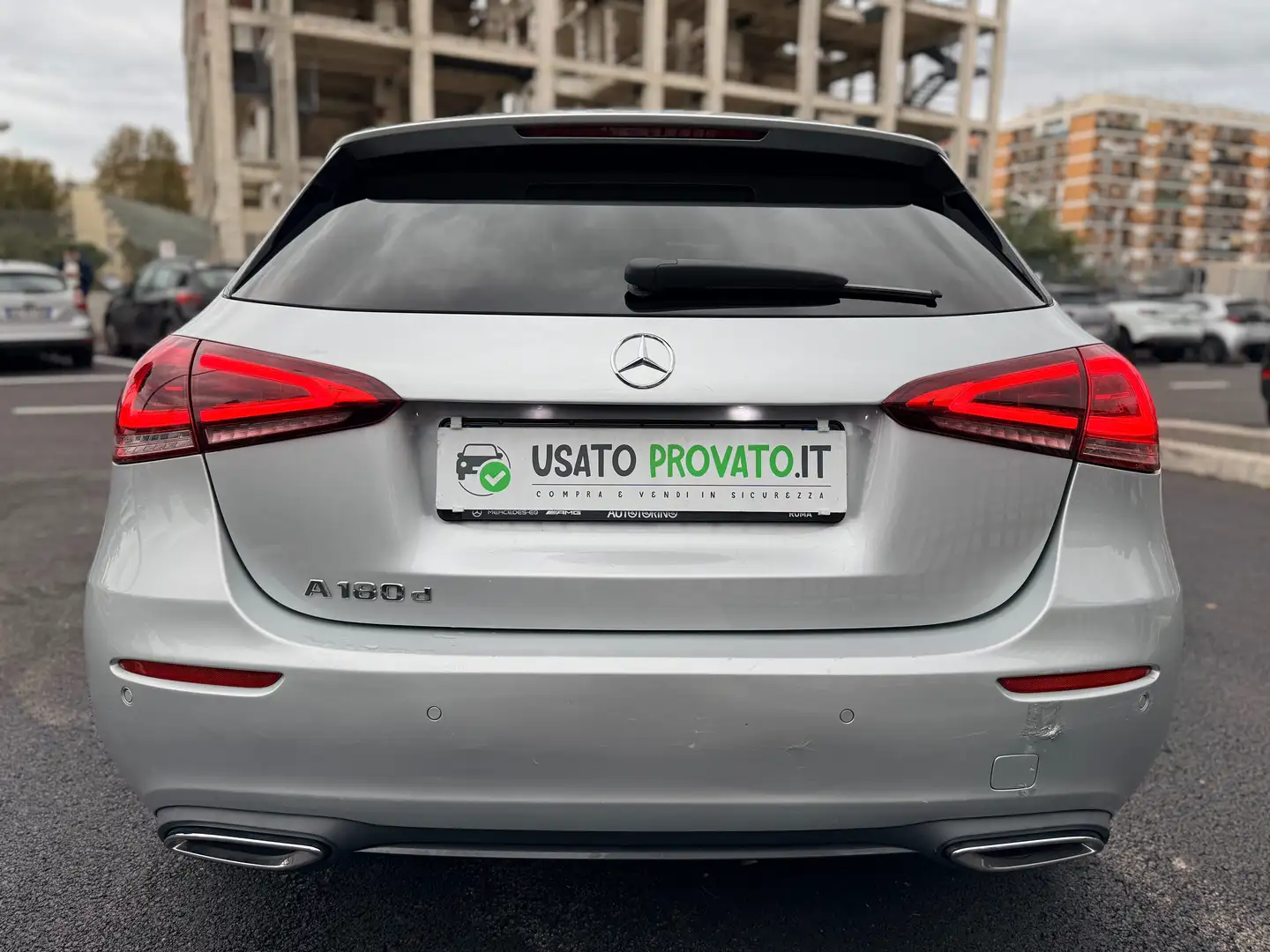 Mercedes-Benz A 180 2.0d 116cv Sport Automatica UNIPRO Tetto Apribile! Plateado - 2