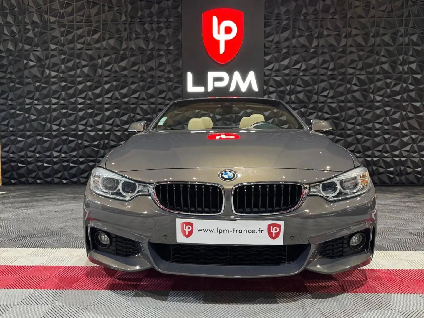 BMW 440 Cabriolet I (F33) 440iA 326ch M Sport Gris - 2