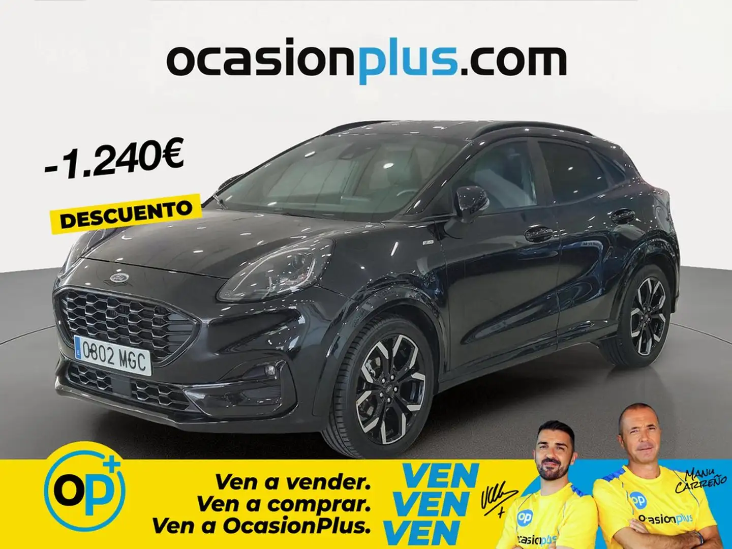 Ford Puma 1.0 EcoBoost MHEV ST-Line X 125 Negro - 1