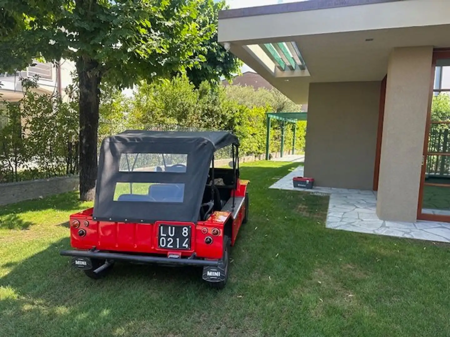 Austin Mini Moke Rood - 2