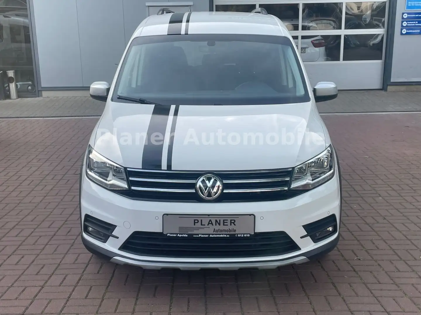 Volkswagen Caddy PKW Alltrack 1.Hand Navi HU/AU Service neu Weiß - 2