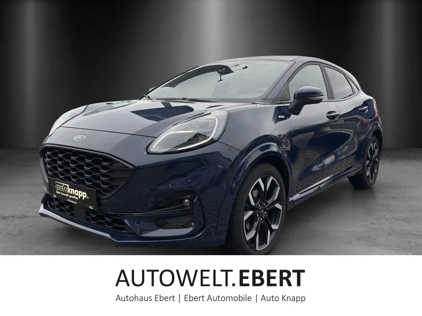 Ford Puma 1.0 EcoBoost Mild Hybrid ST-Line X S/S Blau - 1