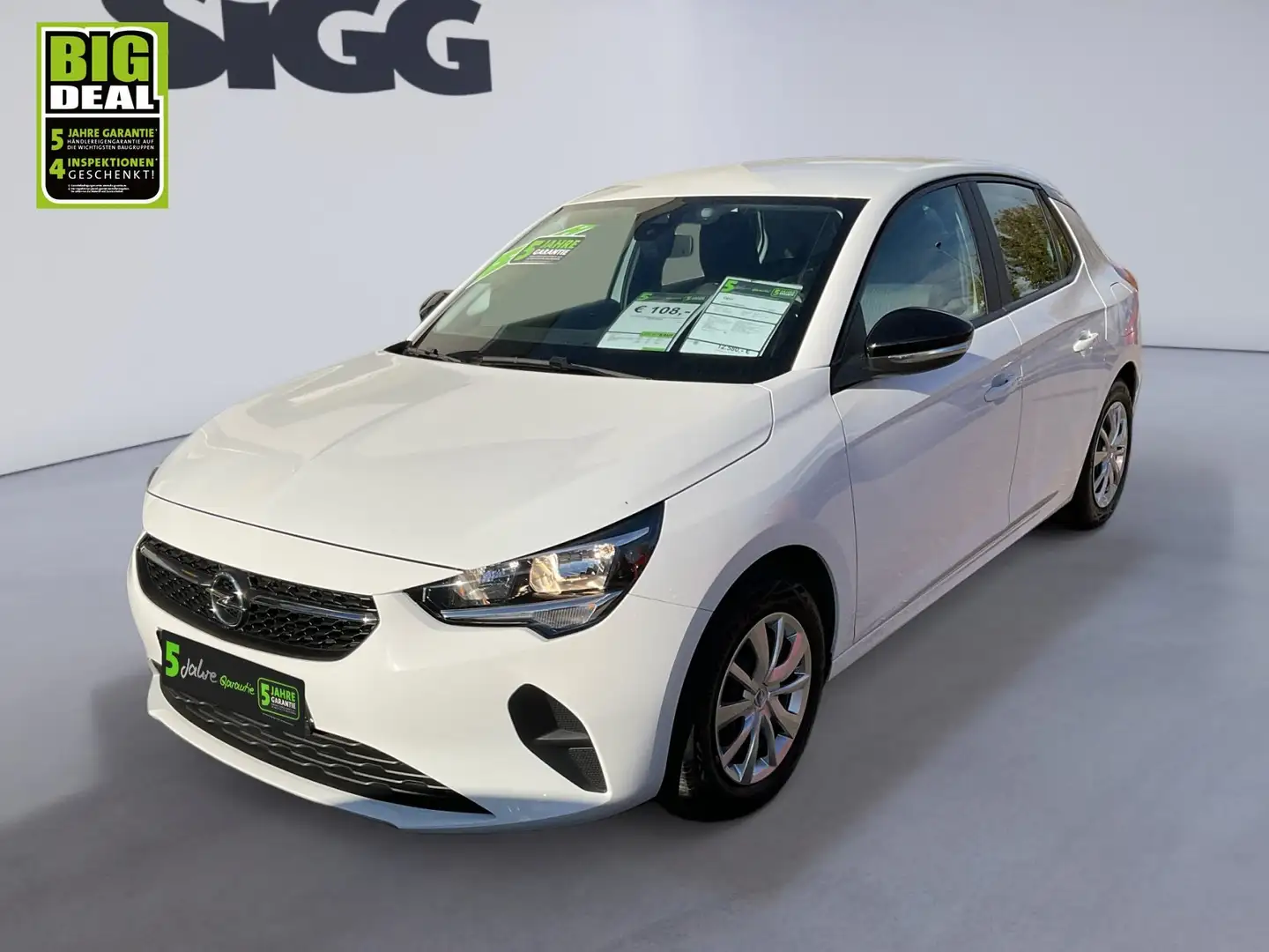 Opel Corsa F 1.2 Edition Klimaanlage Weiß - 2