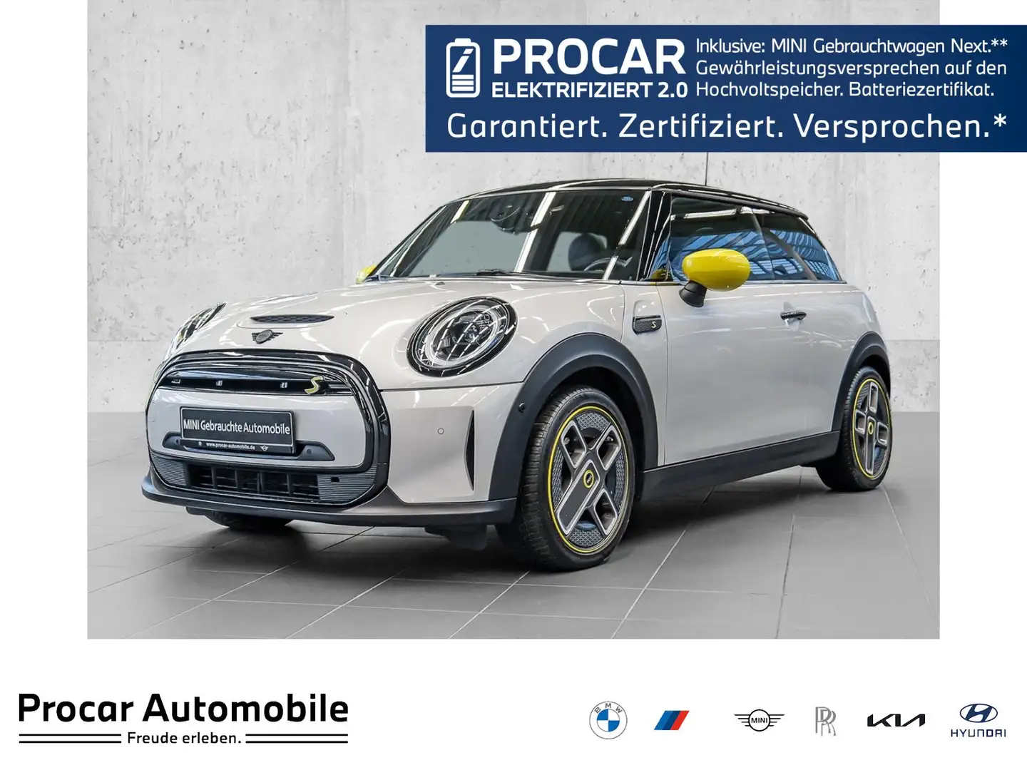 MINI Cooper SE HUD PANO ACC RFK NAVI LED Sound Syst. Grau - 1