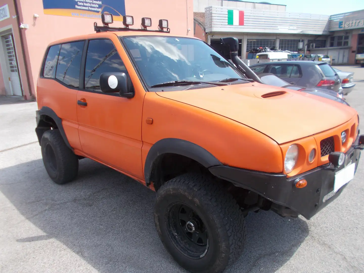 Nissan Terrano 3p 2.7 tdi STORICO GANCO TRAINO AUTOCARRO Pomarańczowy - 2