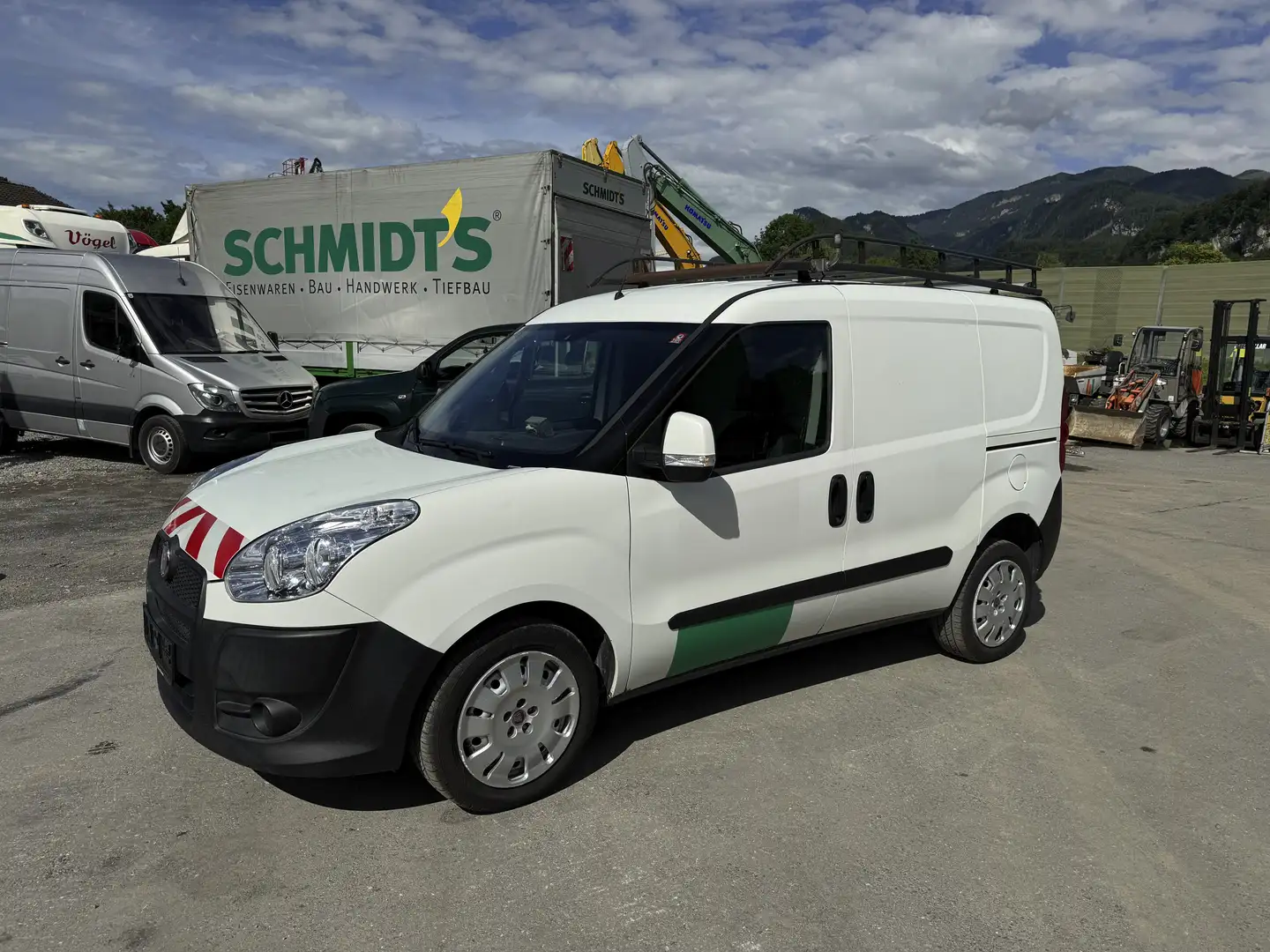 Fiat Doblo Kasten Klima AHK Weiß - 1