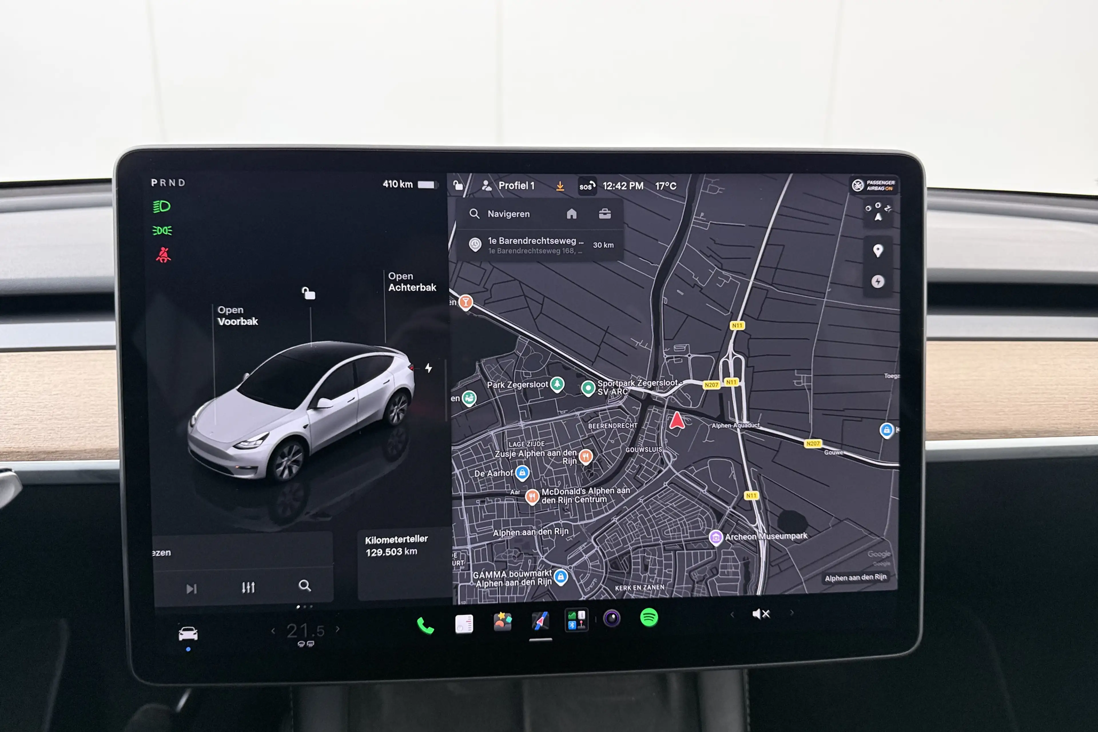 Tesla Model Y Long Range AWD 75 kWh (SOH 91%) Autopilot Stoelver — photo 20