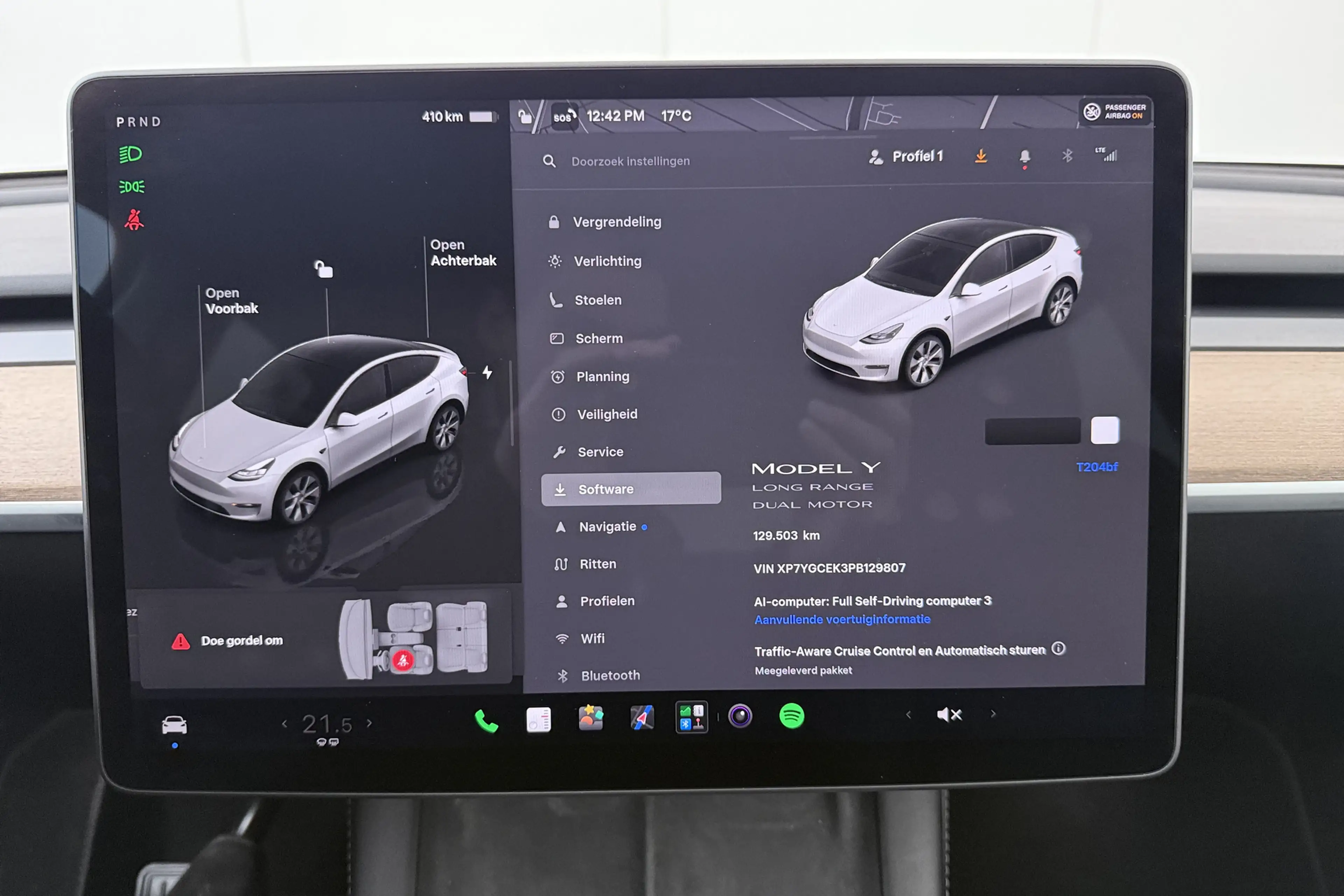 Tesla Model Y Long Range AWD 75 kWh (SOH 91%) Autopilot Stoelver — photo 23