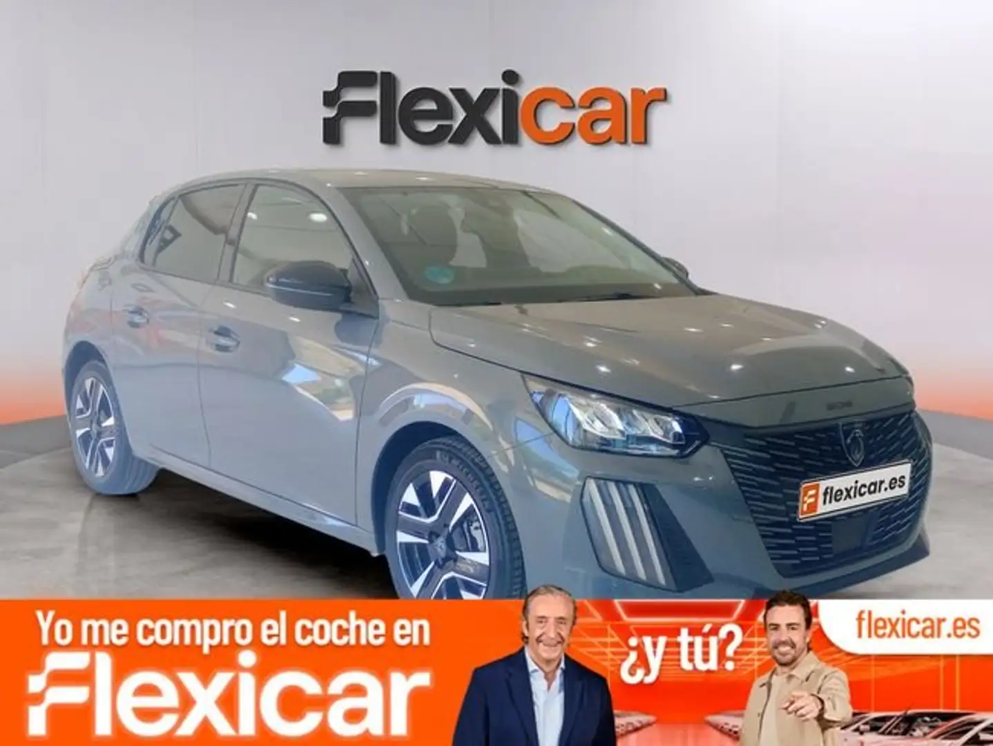 Peugeot 208 Allure Gasolina 100 S&S 6 Vel. MAN Gris - 1
