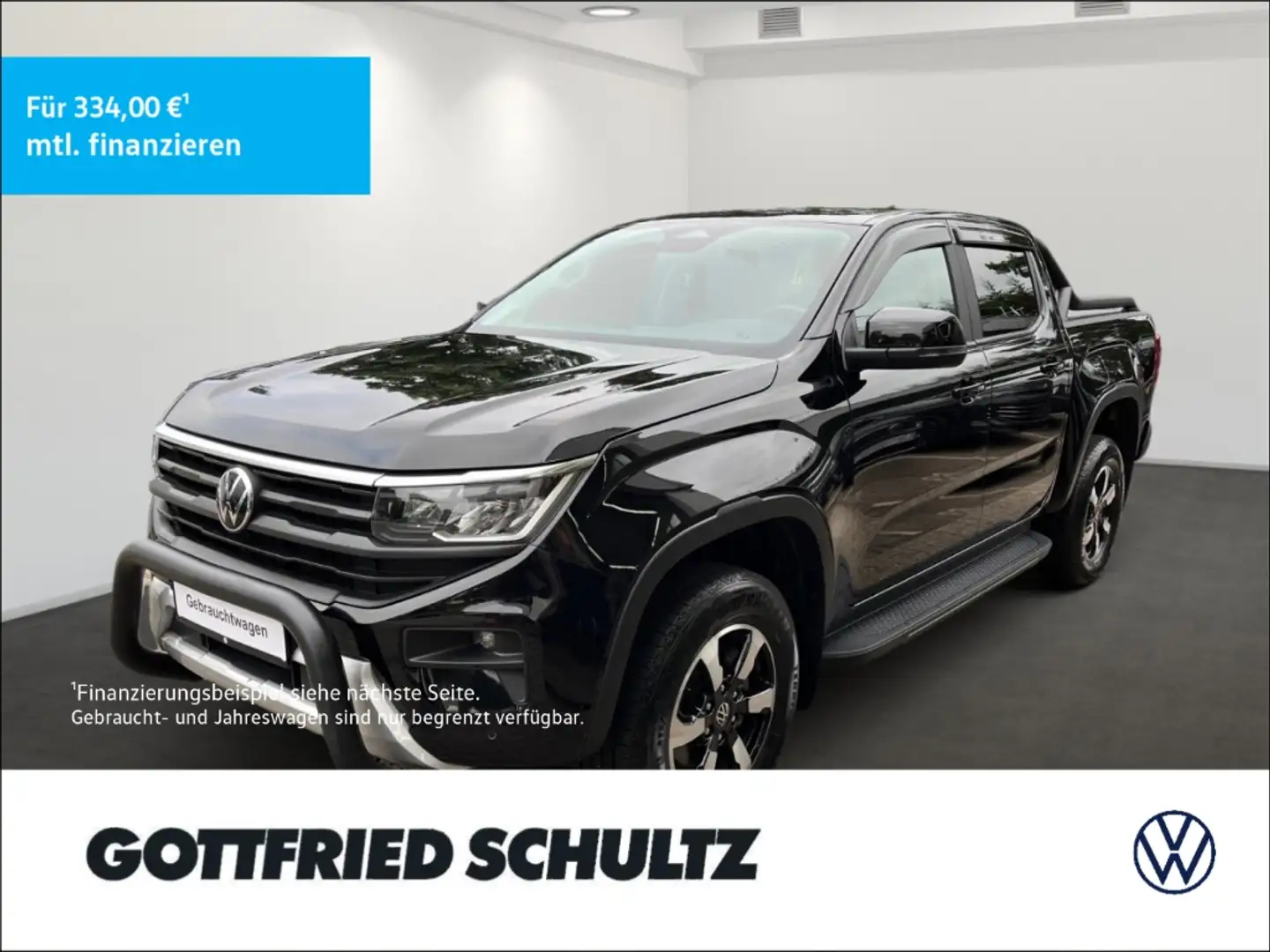 Volkswagen Amarok DoKa 2.0 TDI 4Motion Life LED Rückfahrkamera AHK V Negro - 1