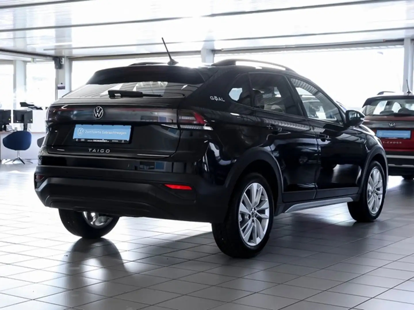 Volkswagen Taigo 1,0 TSI Goal AHK ACC 17Zoll LED Sitzheiz. Parkp... Schwarz - 2