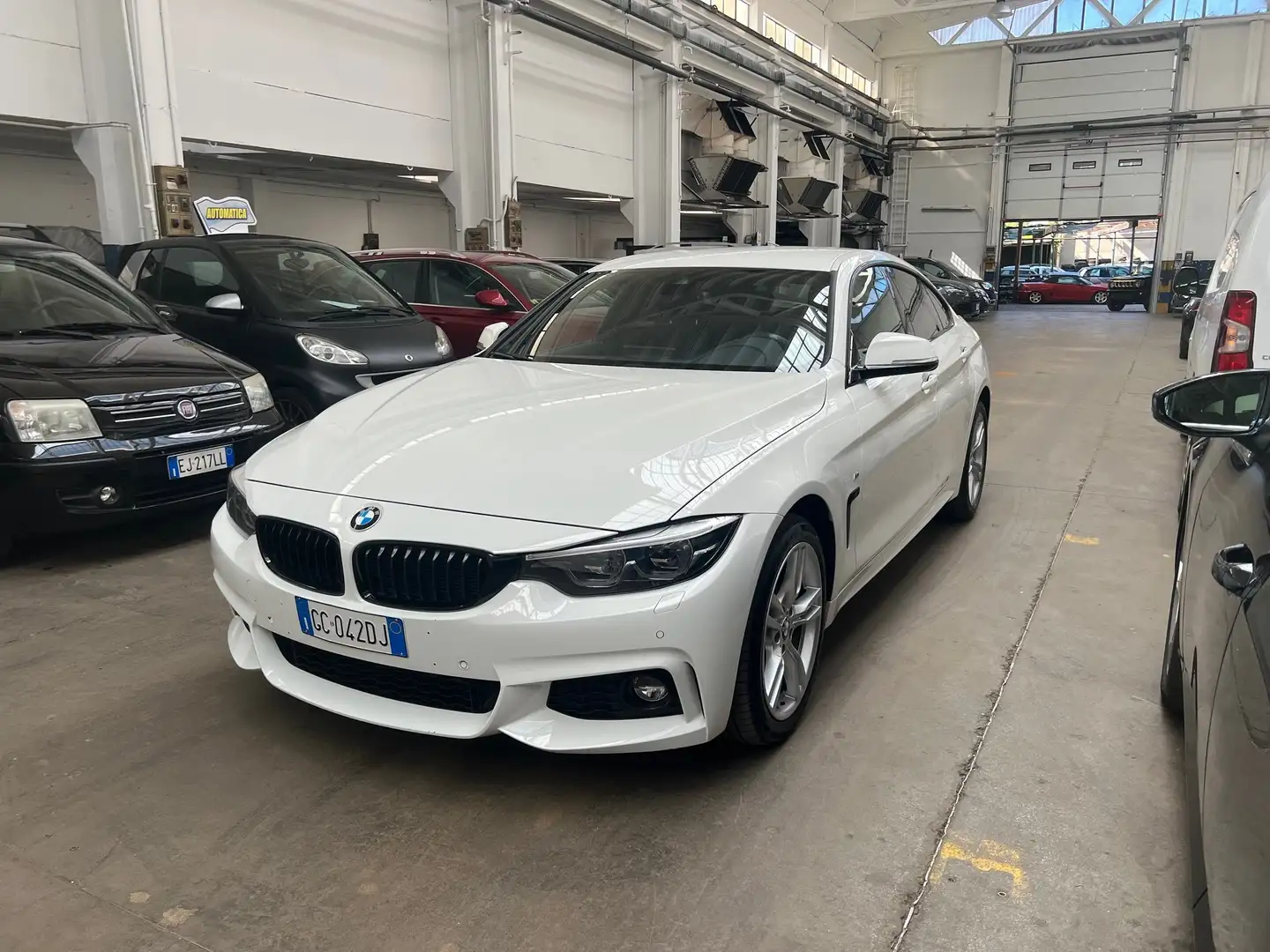 BMW 420 420d Gran Coupe Msport auto XDRIVE Wit - 2