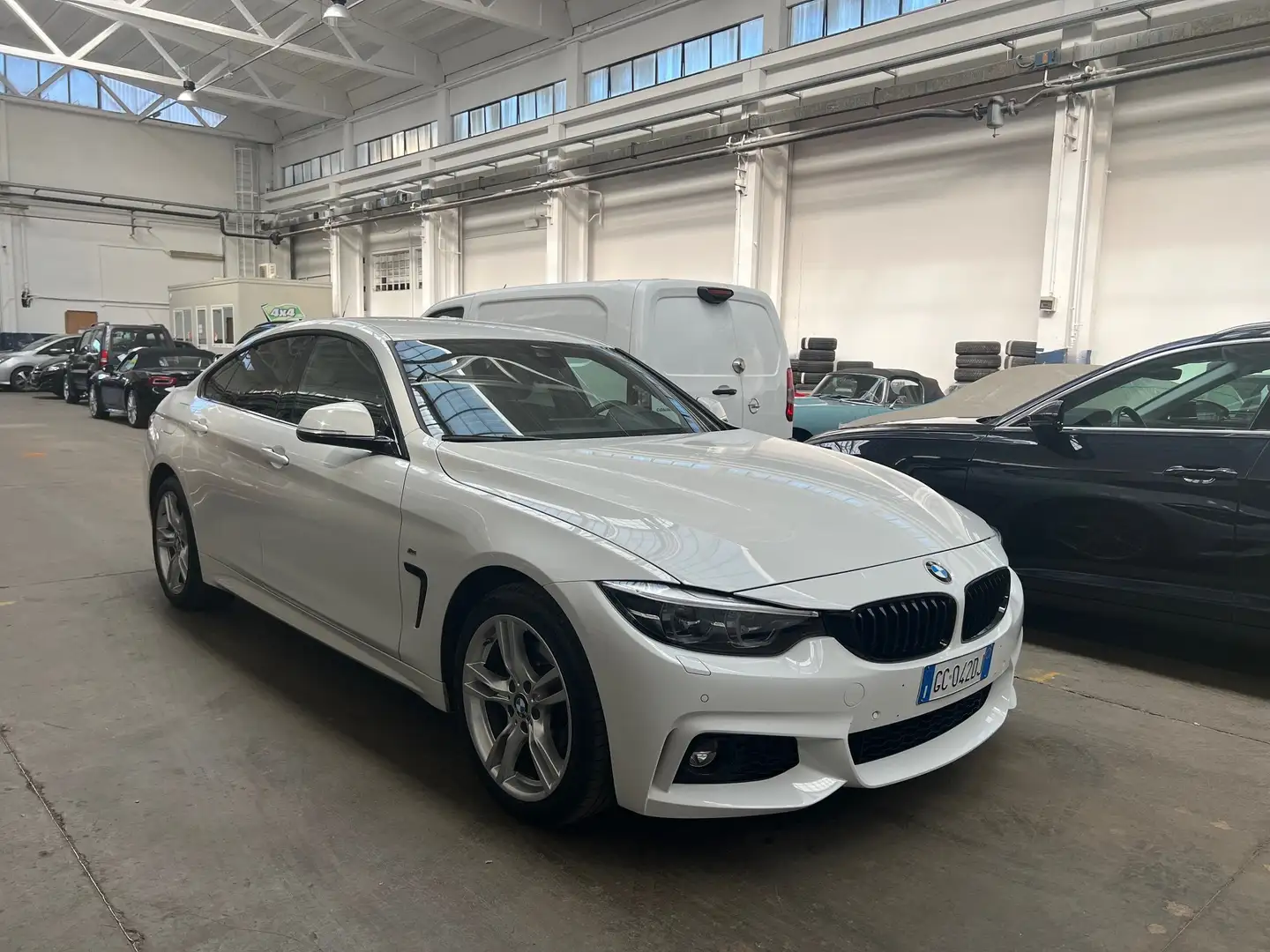 BMW 420 420d Gran Coupe Msport auto XDRIVE Wit - 1