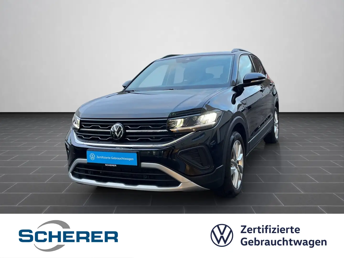 Volkswagen T-Cross T-Roc Life 1.0 TSI DSG REAR VIEW SHZ AIR CARE Schwarz - 1