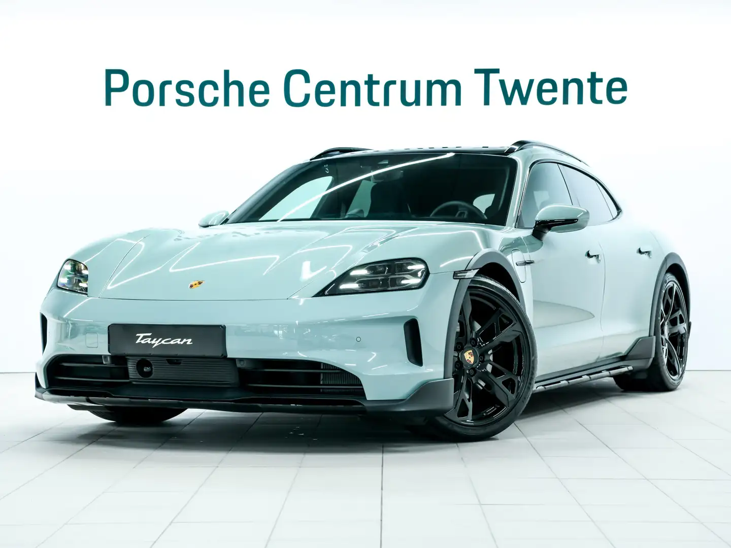 Porsche Taycan 4S Cross Turismo Groen - 1