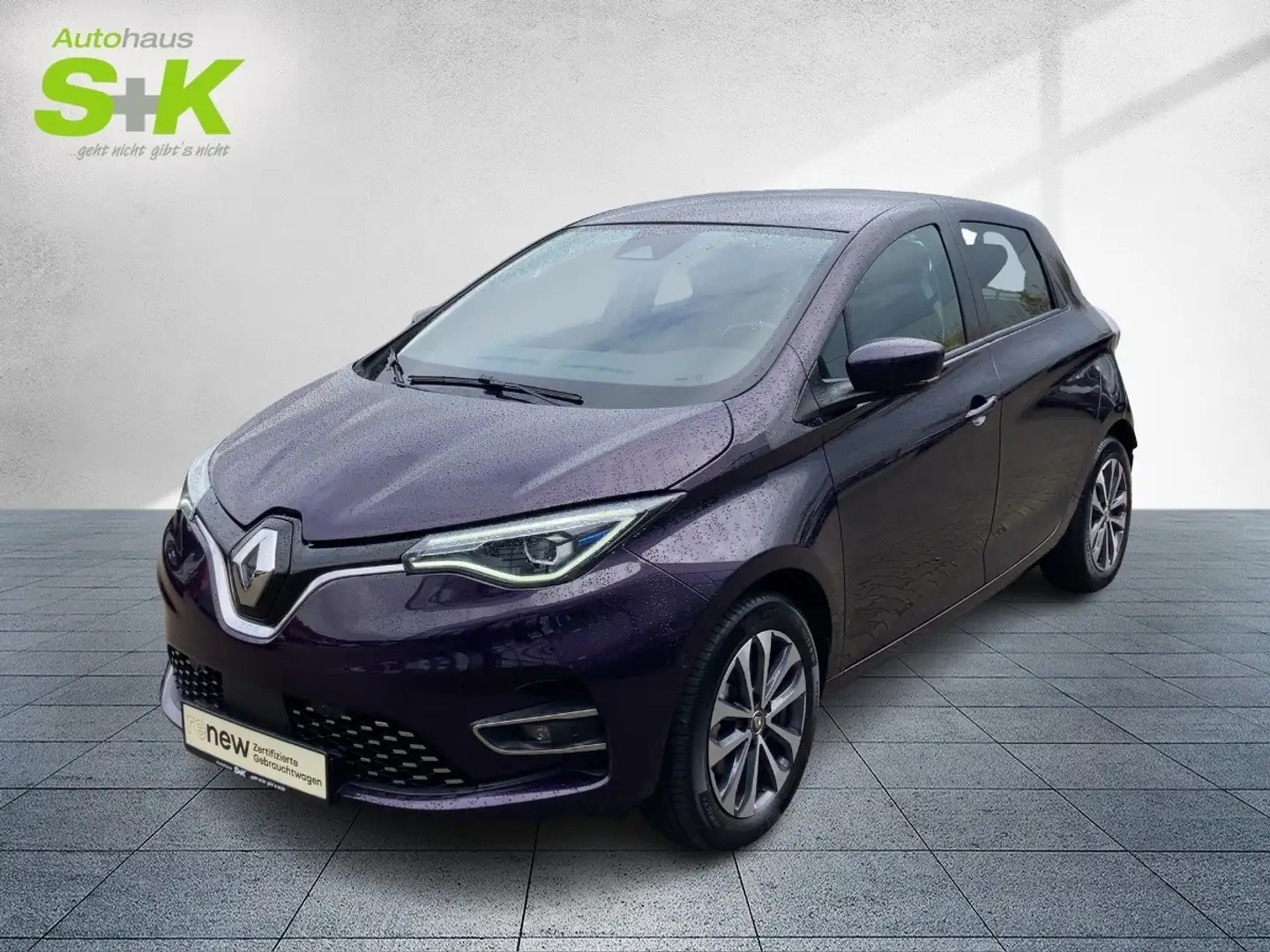 Renault ZOE Intens R135/Z.E. 50 (Kauf-Batterie)*CCS*KAMERA* Paars - 1