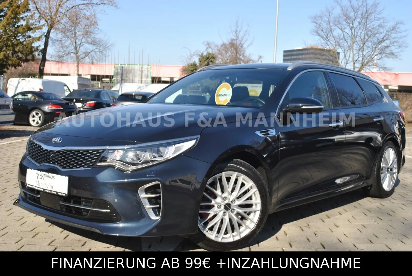 Kia Optima Sportswagon GT 360° ACC NAV PANO SHZ EUR6 Modrá - 1
