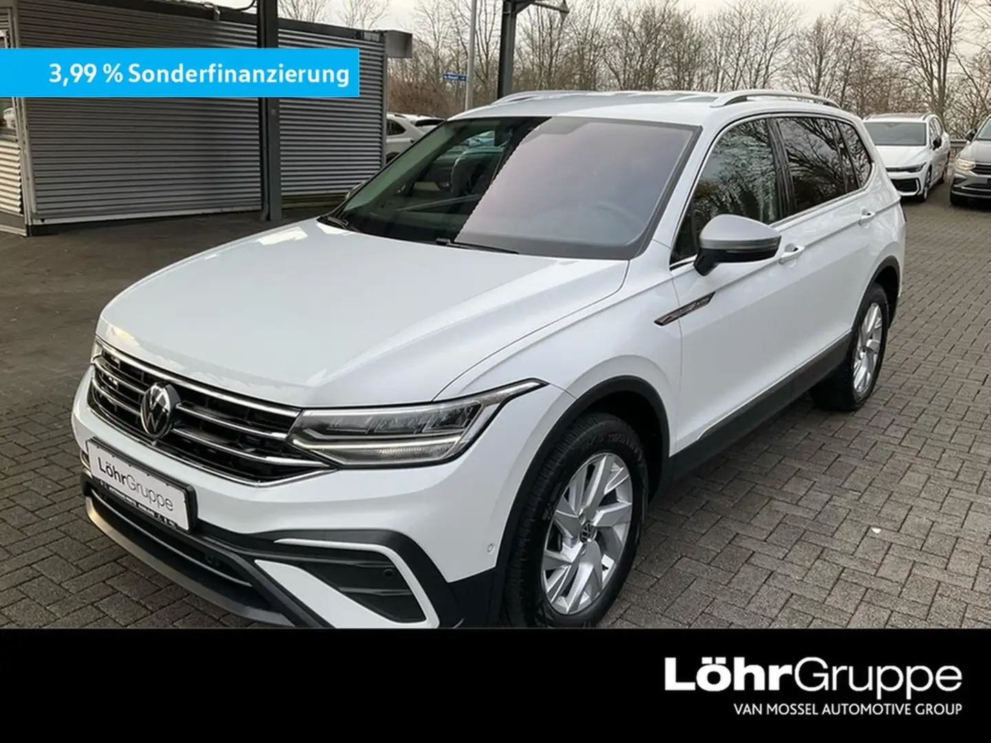 Volkswagen Tiguan Allspace 1.5 TSI DSG Life AHK, RFK, ACC, Navi., HuD, App... Blanc - 1