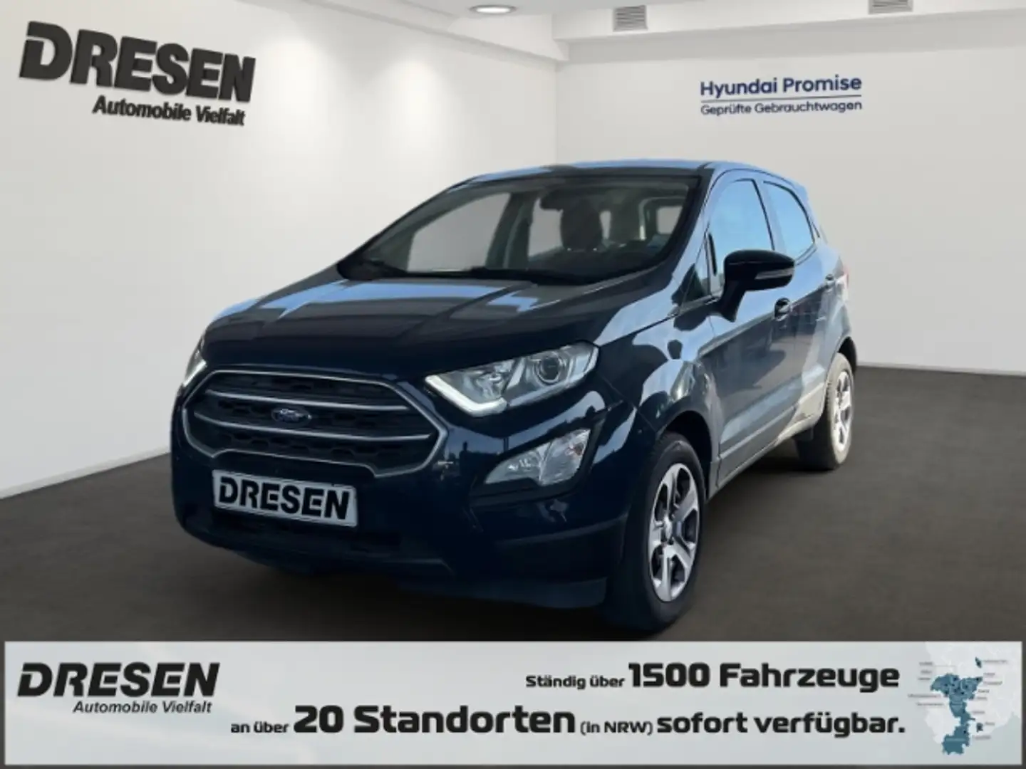 Ford EcoSport Trend Cool SHZ Allwetter Klima LenkradHZG Alarm No Kék - 1