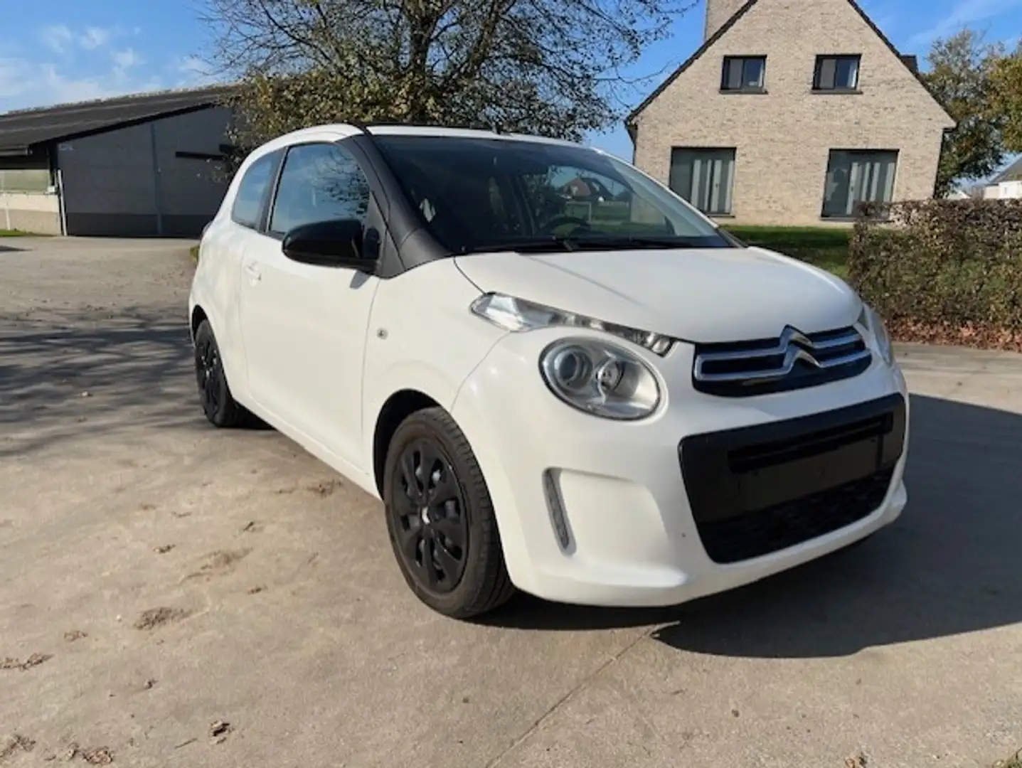 Citroen C1 1.0 VTi Airscape Feel * Cabrio *Airco* Blanc - 1