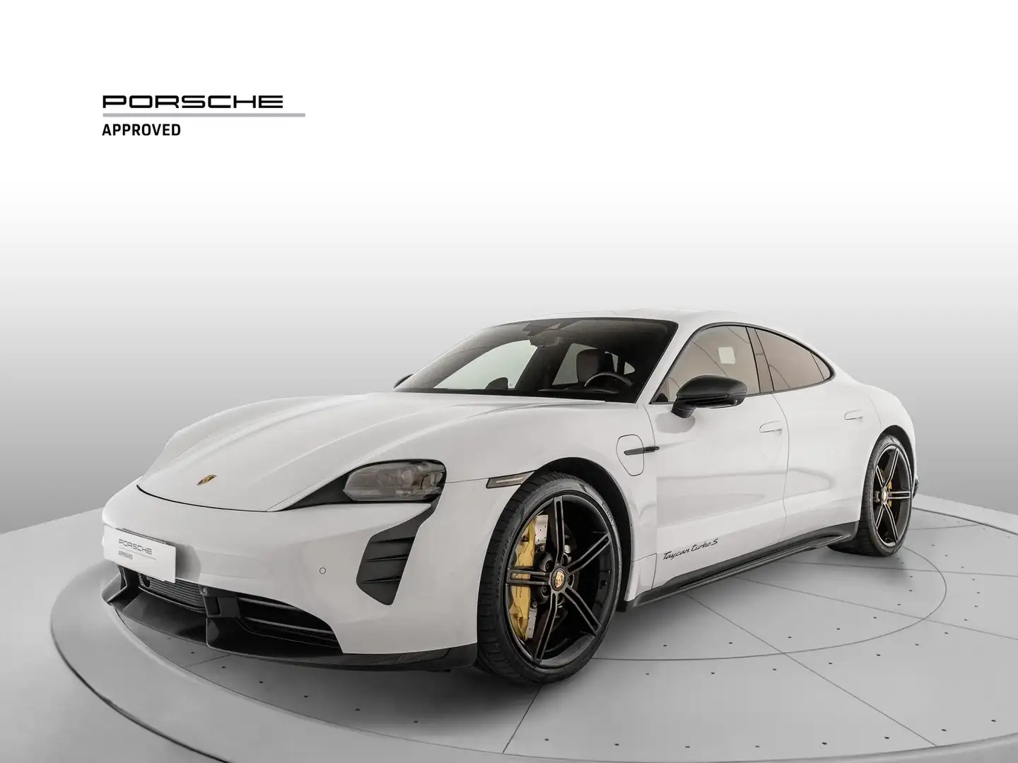 Porsche Taycan turbo s 5p.ti Blanc - 1