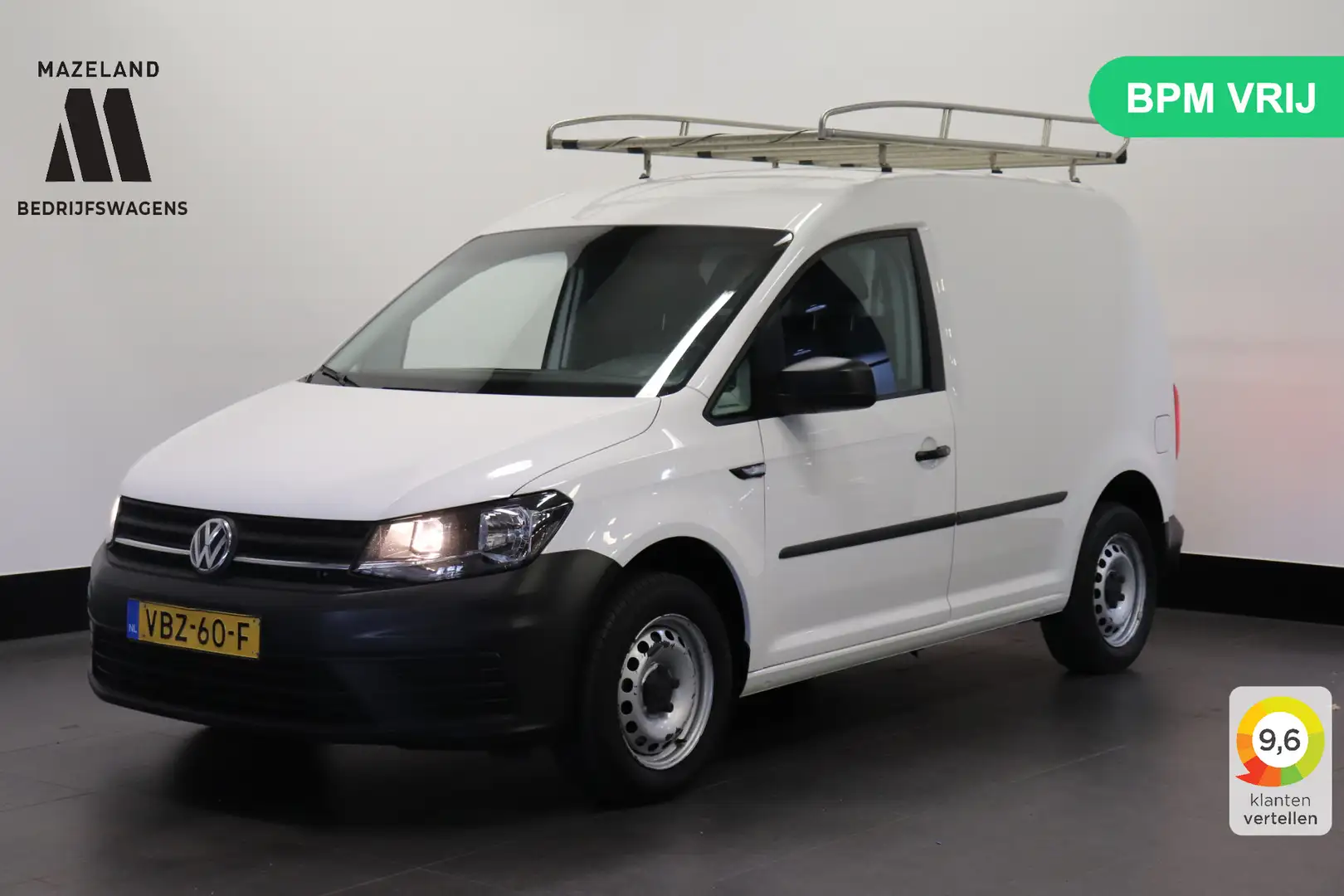 Volkswagen Caddy 2.0 TDI EURO 6 - Airco - PDC - Imperiaal - € 11.90 Blanc - 1