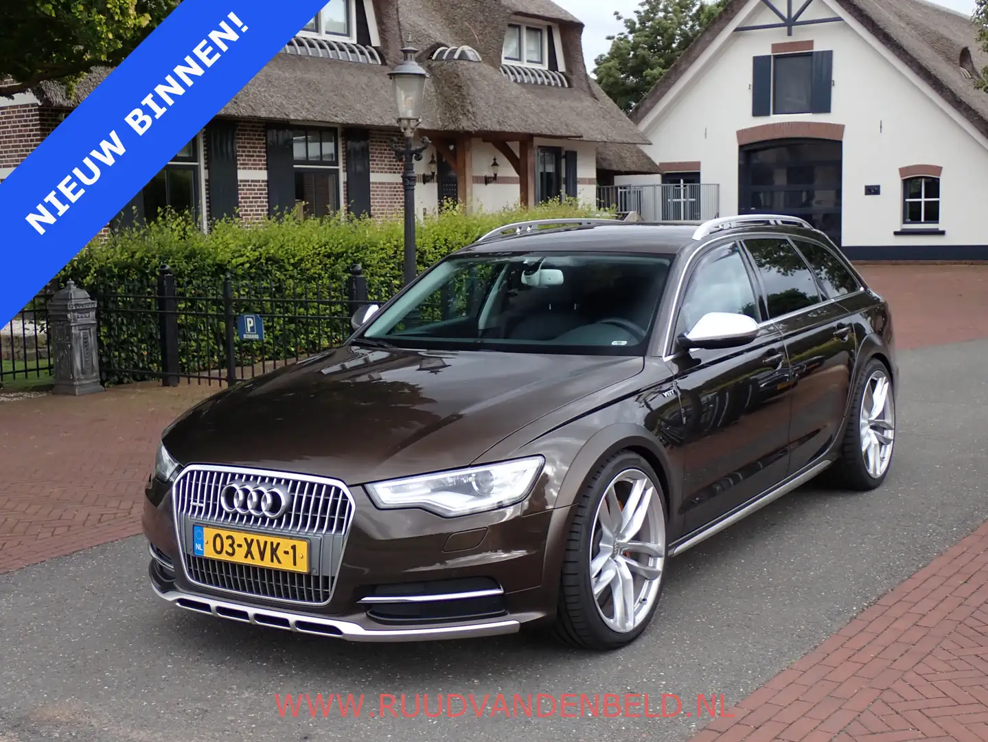 Audi A6 allroad 3.0TDI QUATTRO 245PK LUCHTVERING/TREKHAAK/CAMERA Bruin - 1