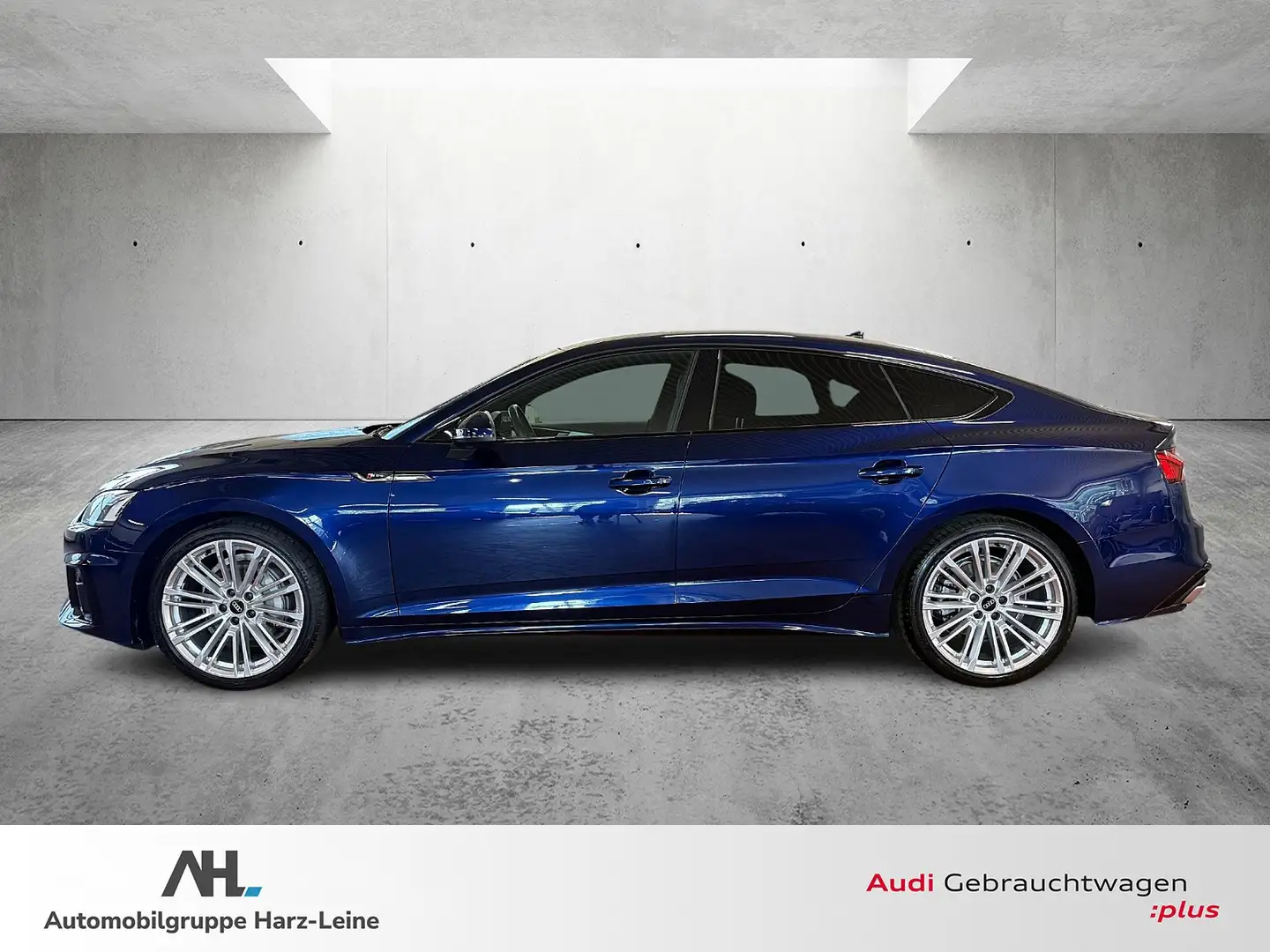 Audi A5 Sportback 40 TDI S line quattro S-tronic Matrix Na Blau - 2