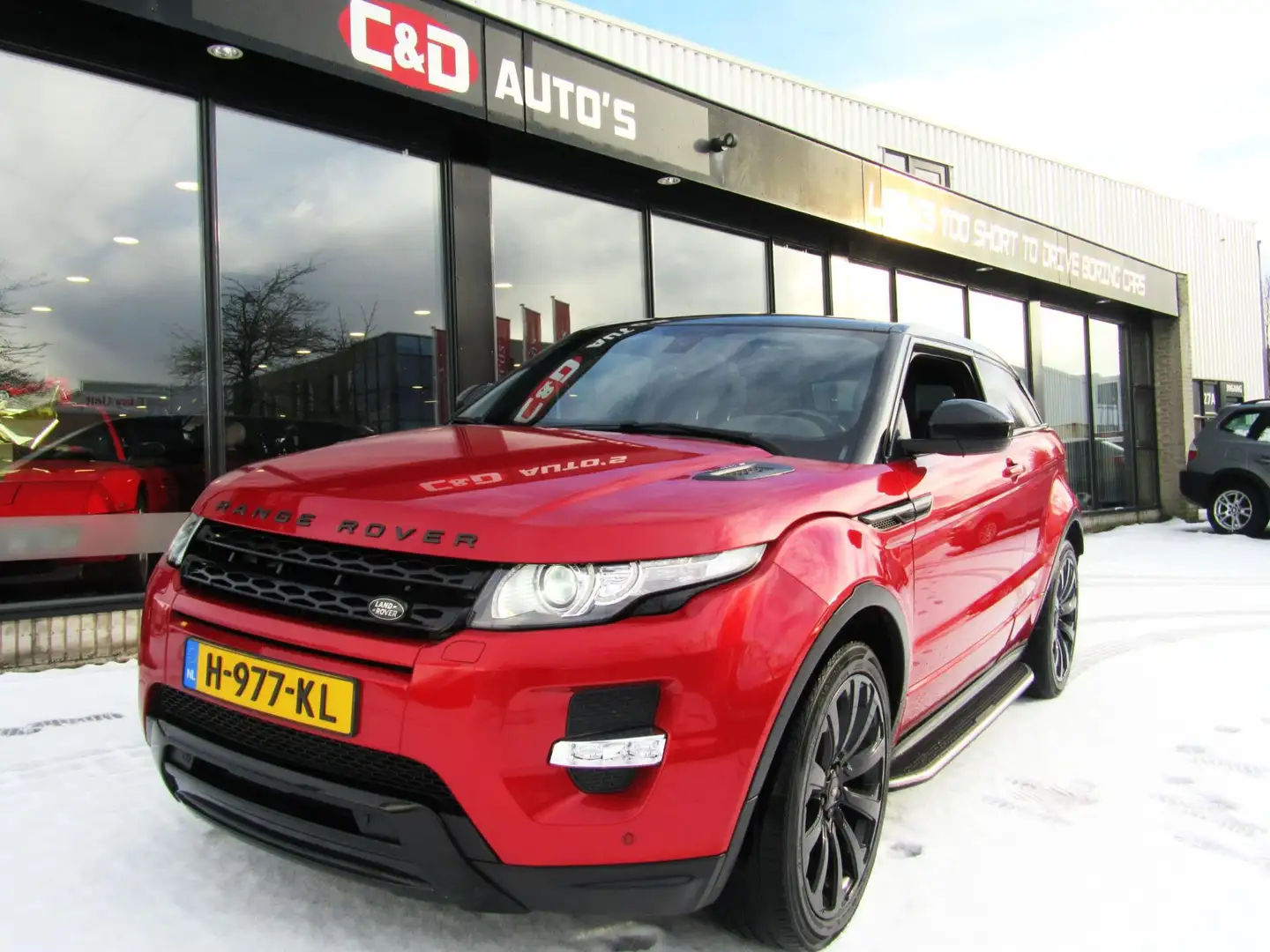 Land Rover Range Rover Evoque Coupé 2.0 Si 4WD PRESTIGE PLUS Rot - 2