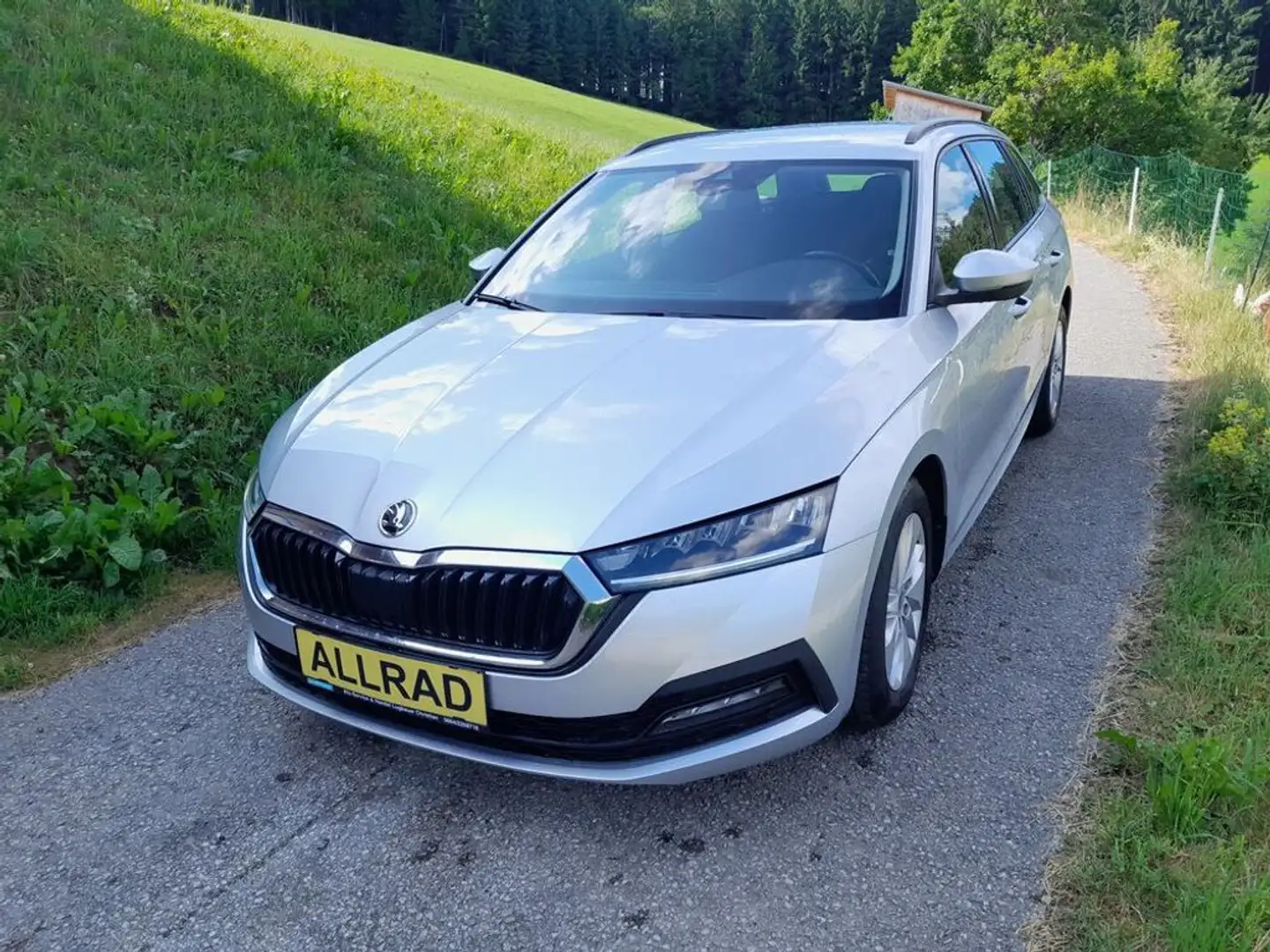Skoda Octavia Combi 2,0 TDI Style 4x4 DSG Zilver - 1