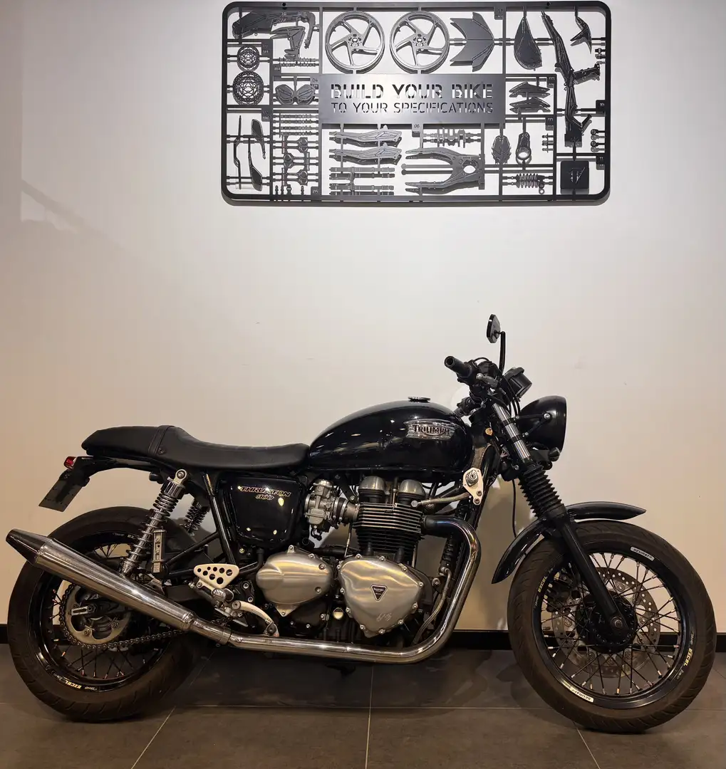 Triumph Thruxton Чорний - 1