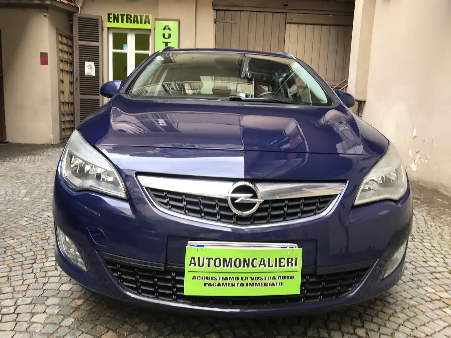 Opel Astra (MOTORE da SOSTITUIRE) * PELLE * Blauw - 2
