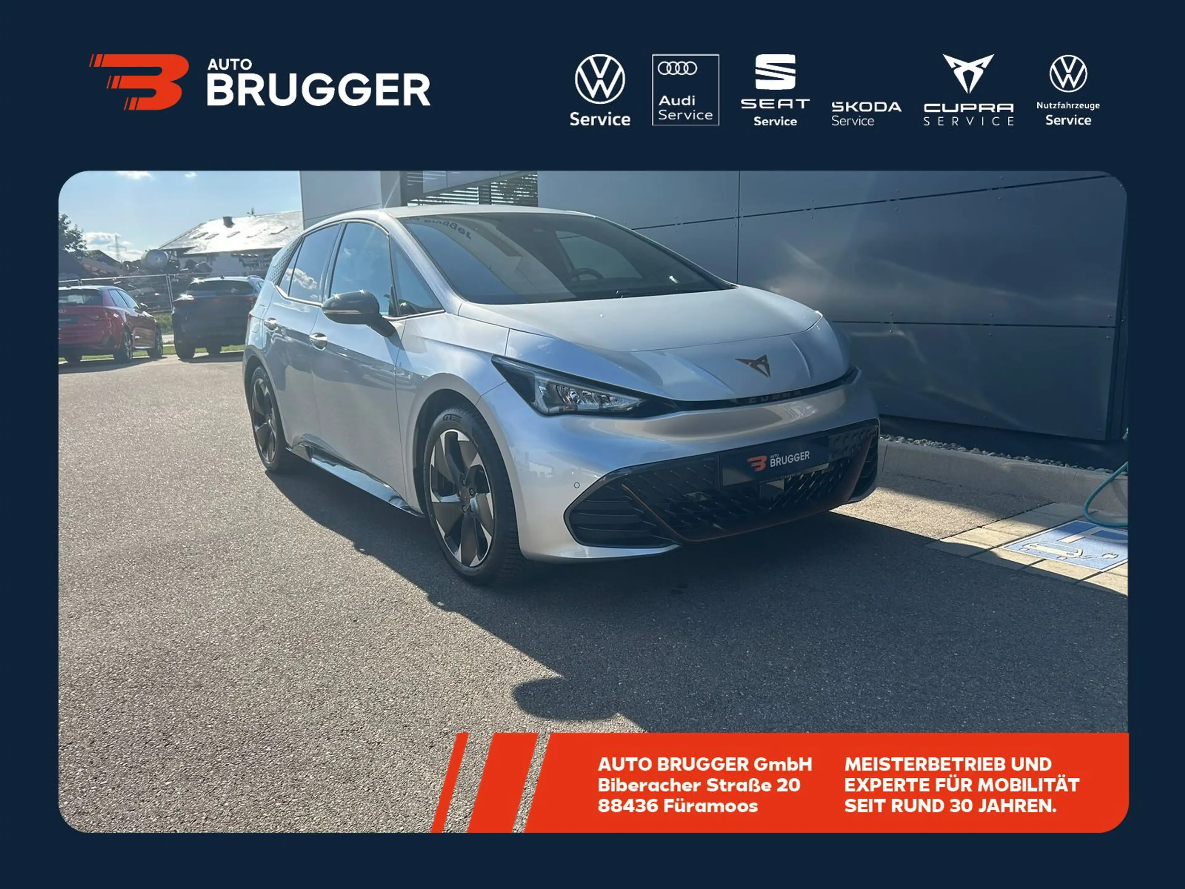 CUPRA Born 170 kW 58 kWh LED NAVI RFK ACC SH CarPlay