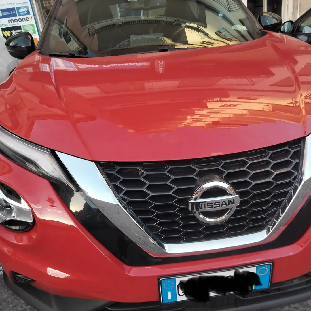 Nissan Juke Juke 1.0 dig-t N-Connecta 117cv dct Rosso - 2