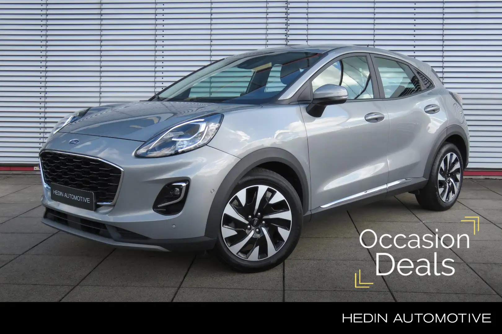 Ford Puma 1.0 EcoBoost Hybrid 125pk Titanium | Parkeersensor Gris - 1