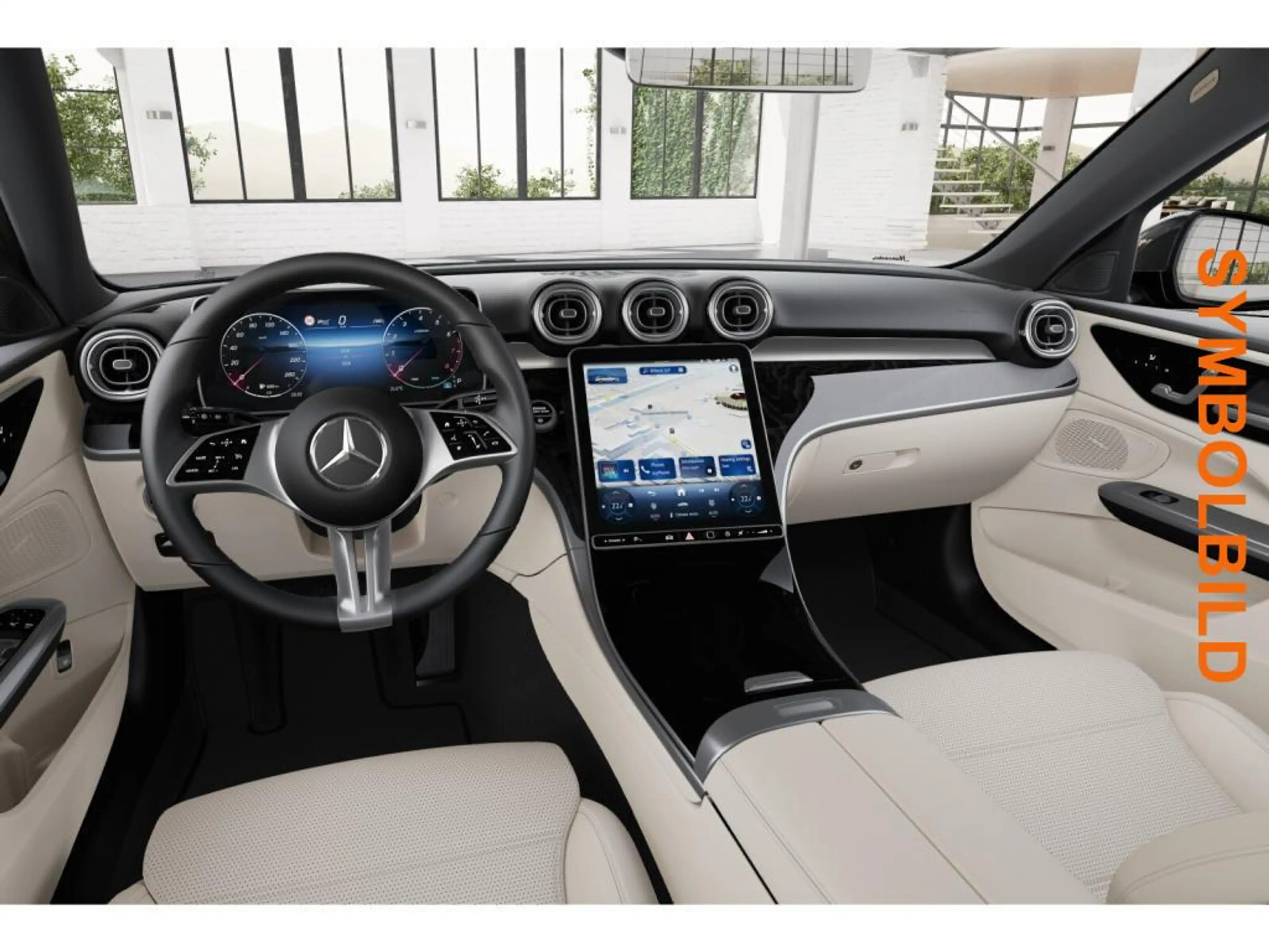 Mercedes-Benz C 180 T Adv Plus +PANO+DISTRO+MEMORY+LEDER BEIGE — photo 9
