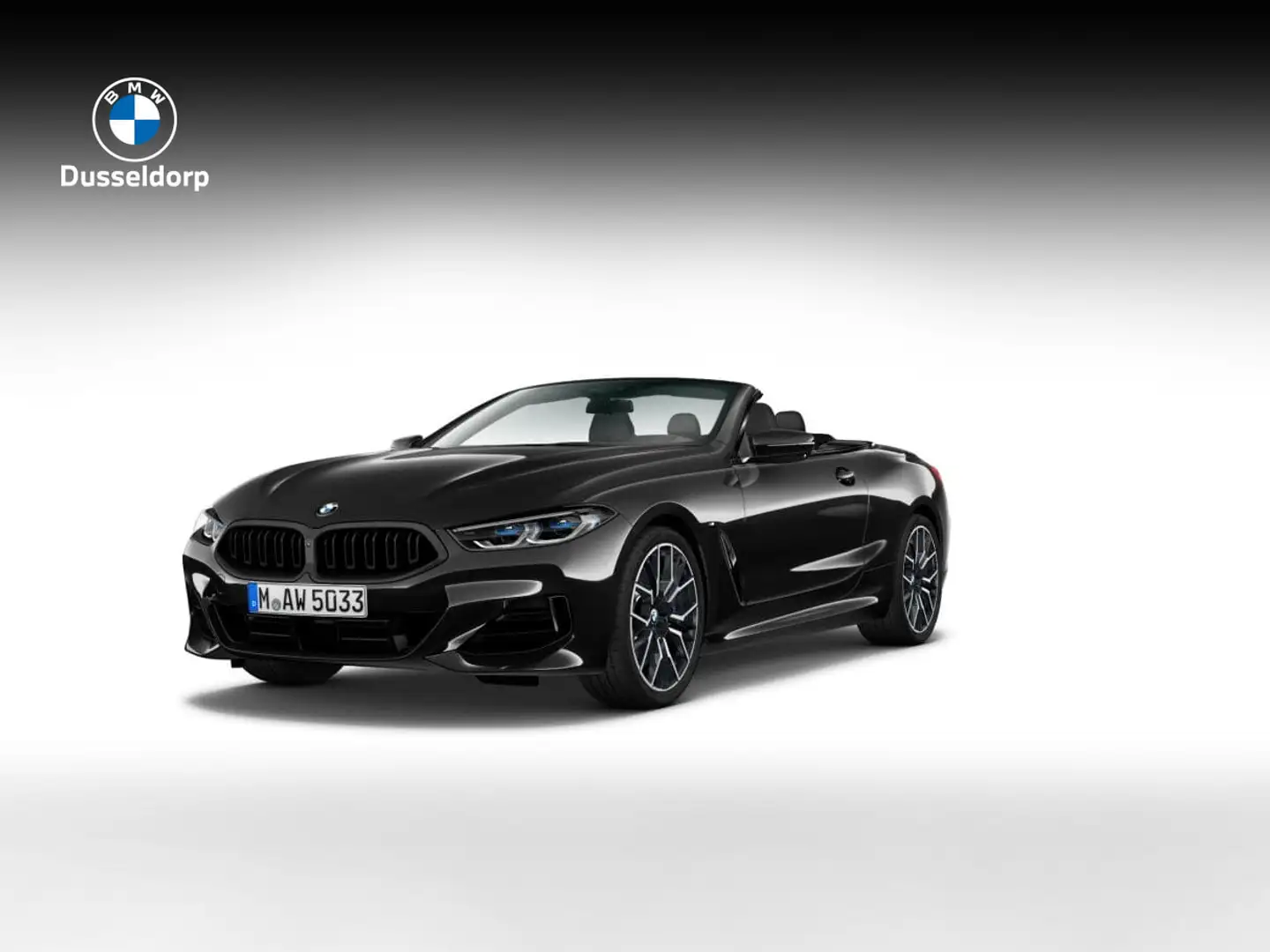 BMW 840 8 Serie Cabrio 840i M Sport Pro Zwart - 1